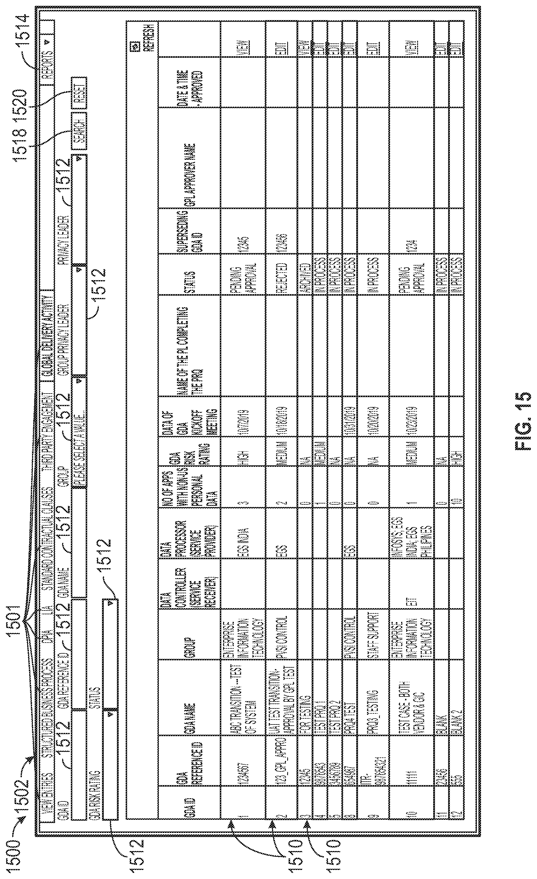 Patent US12314434 Figure 18 – Systems and methods for managing the processing of customer information within a global enterprise