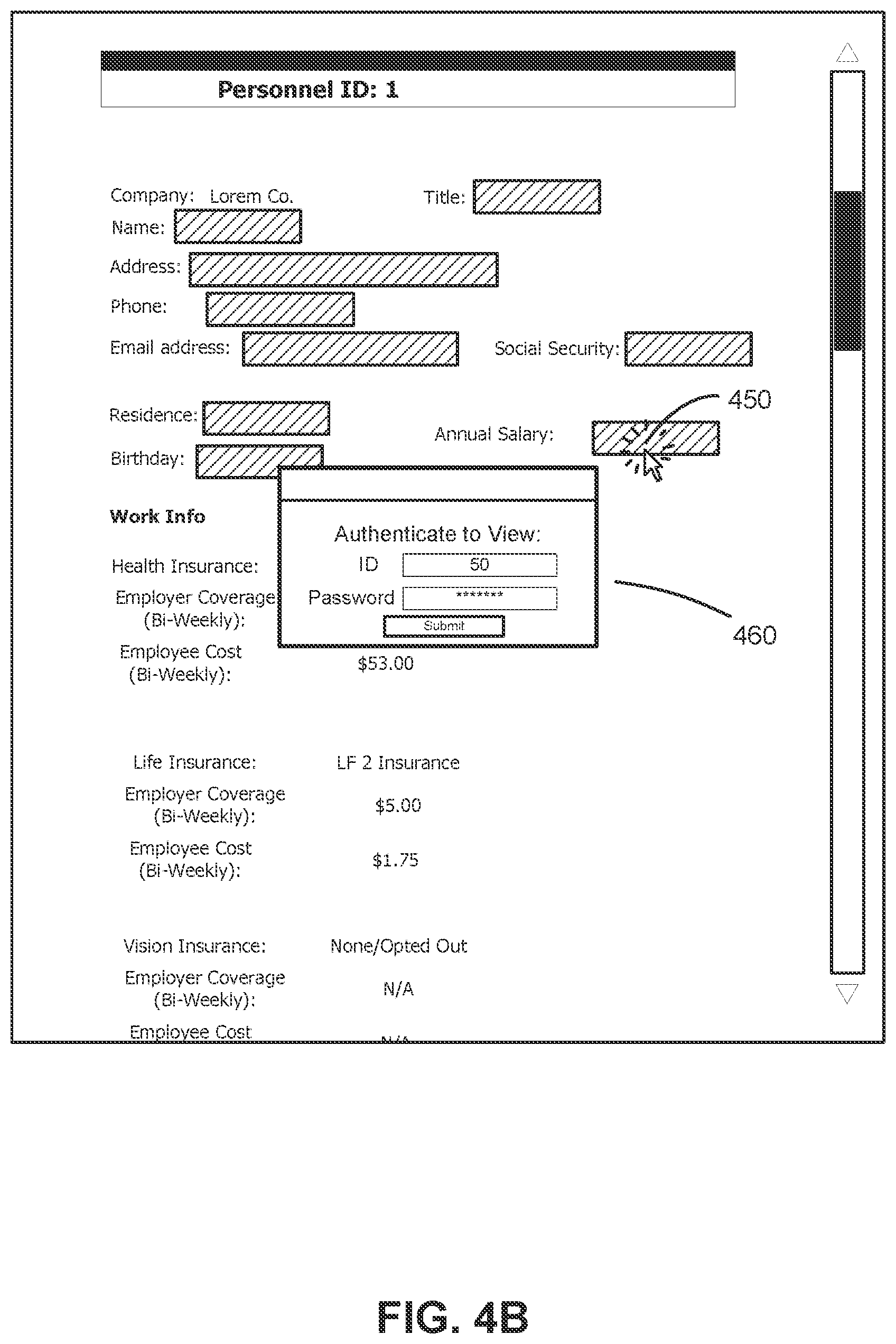 Patent US12314438 Figure 5 – Tagging and auditing sensitive information in a database environment