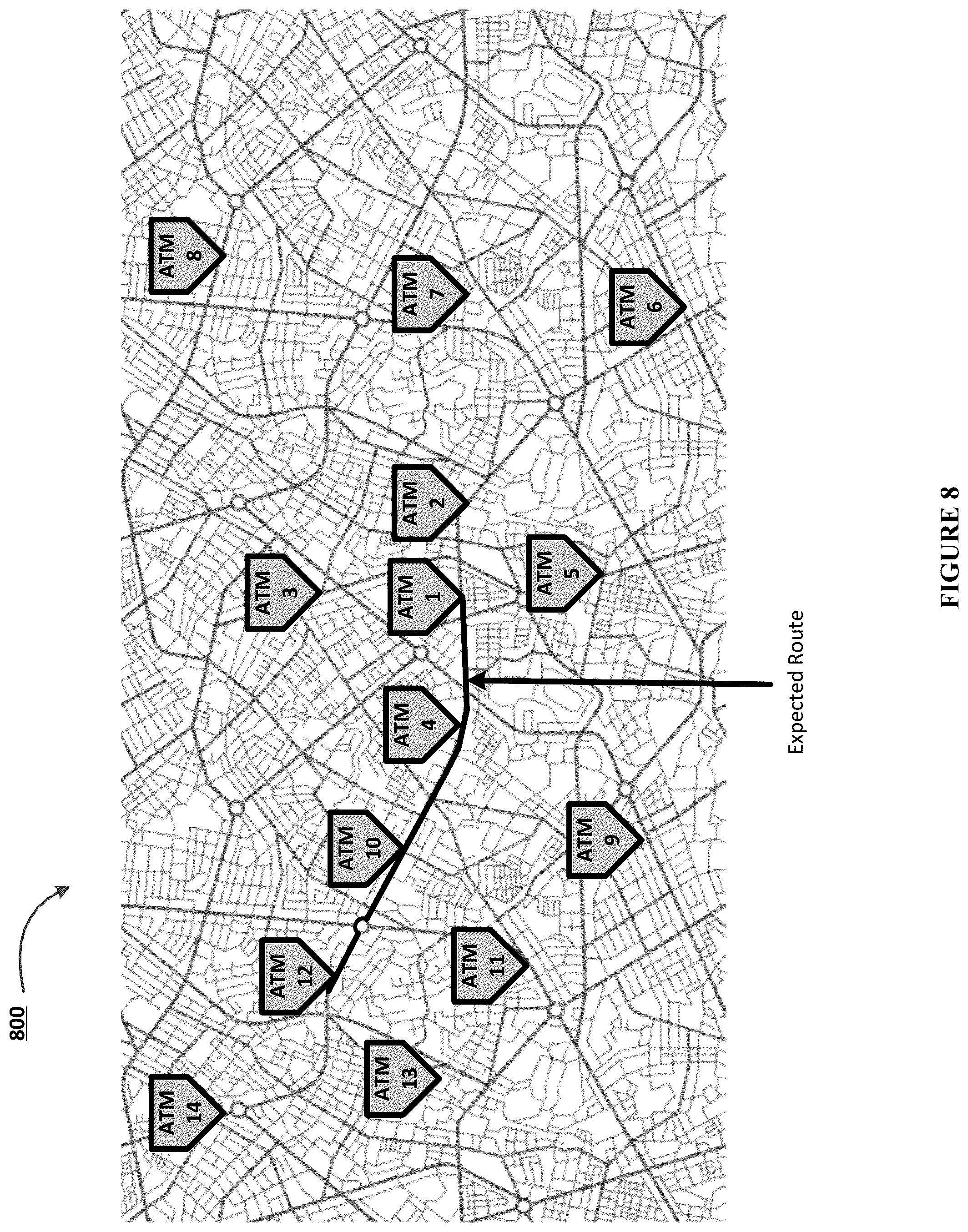 Patent US12314439 Figure 8 – Electronic system for predicting, detecting, and preventing unauthorized access events associated with electronic systems