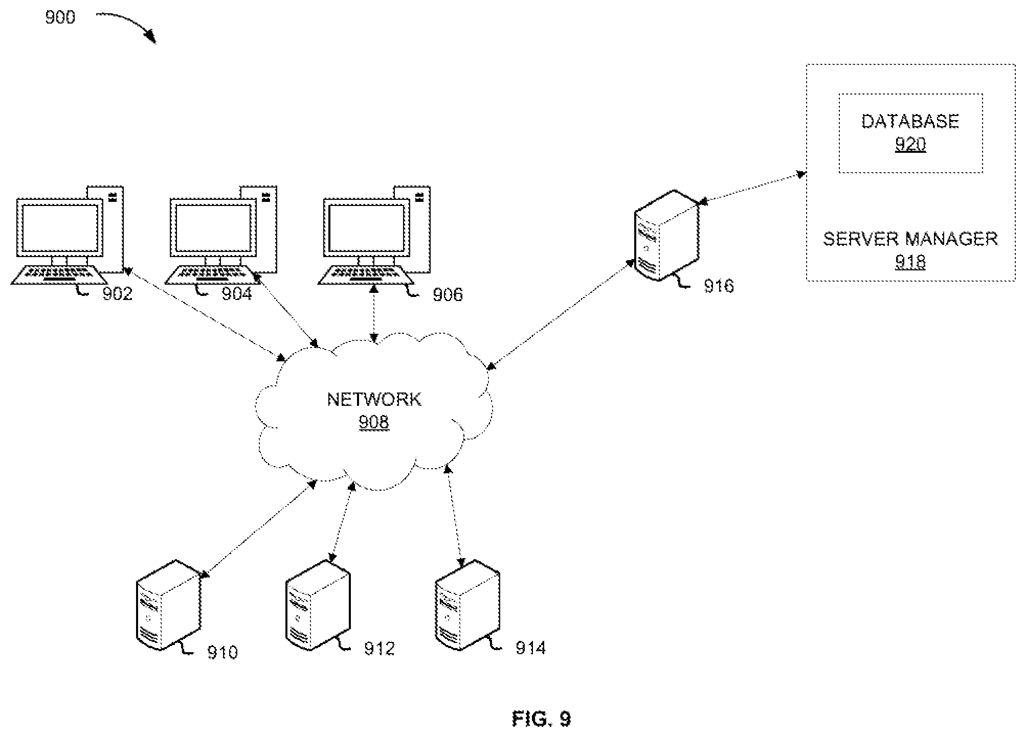 Patent US12314451 Figure 9 – Selective communication interfaces for programmable parts