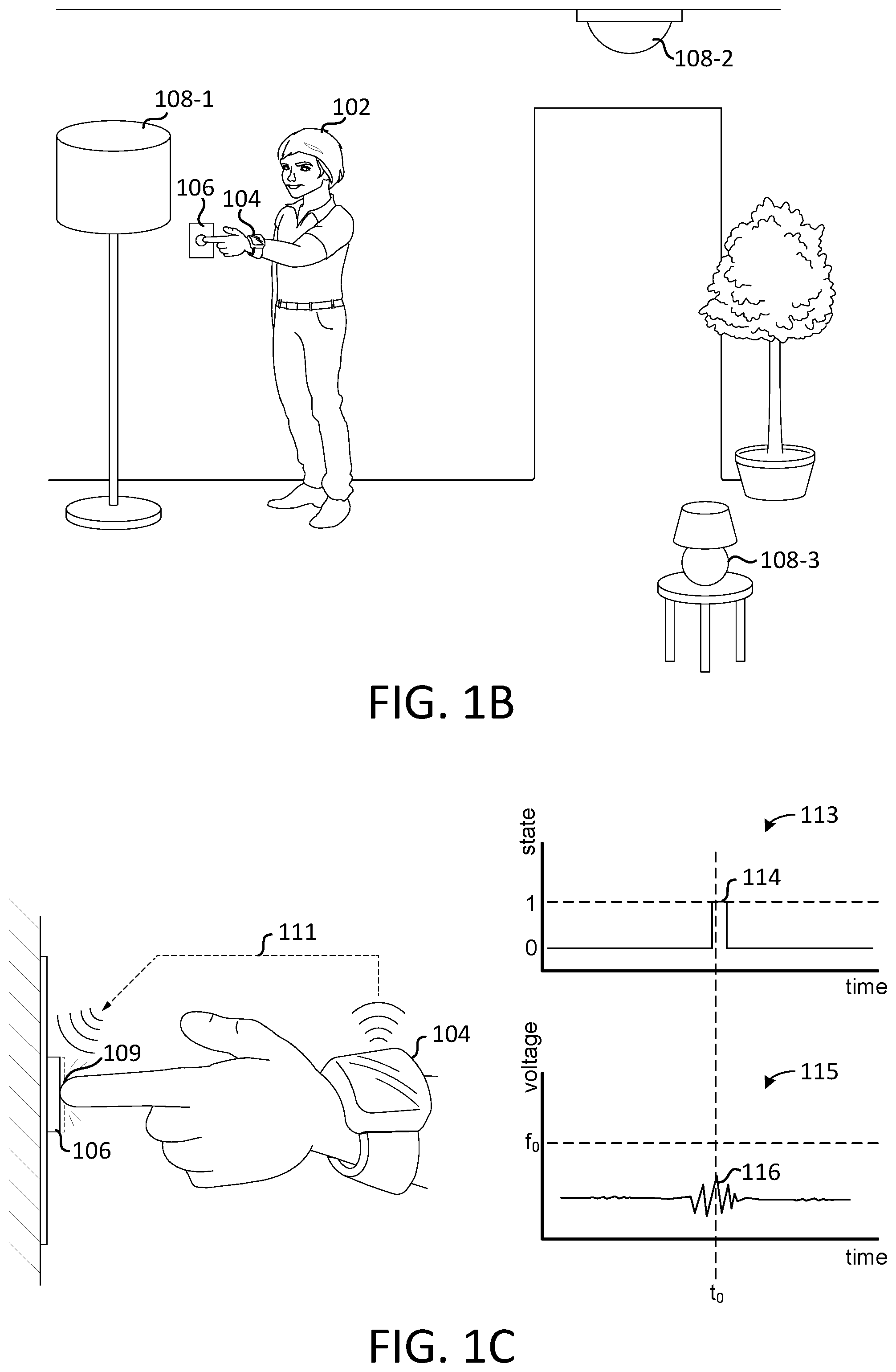 Patent US12314463 Figure 2 – Activation force detected via neuromuscular-signal sensors of a wearable device, and systems and methods of use thereof