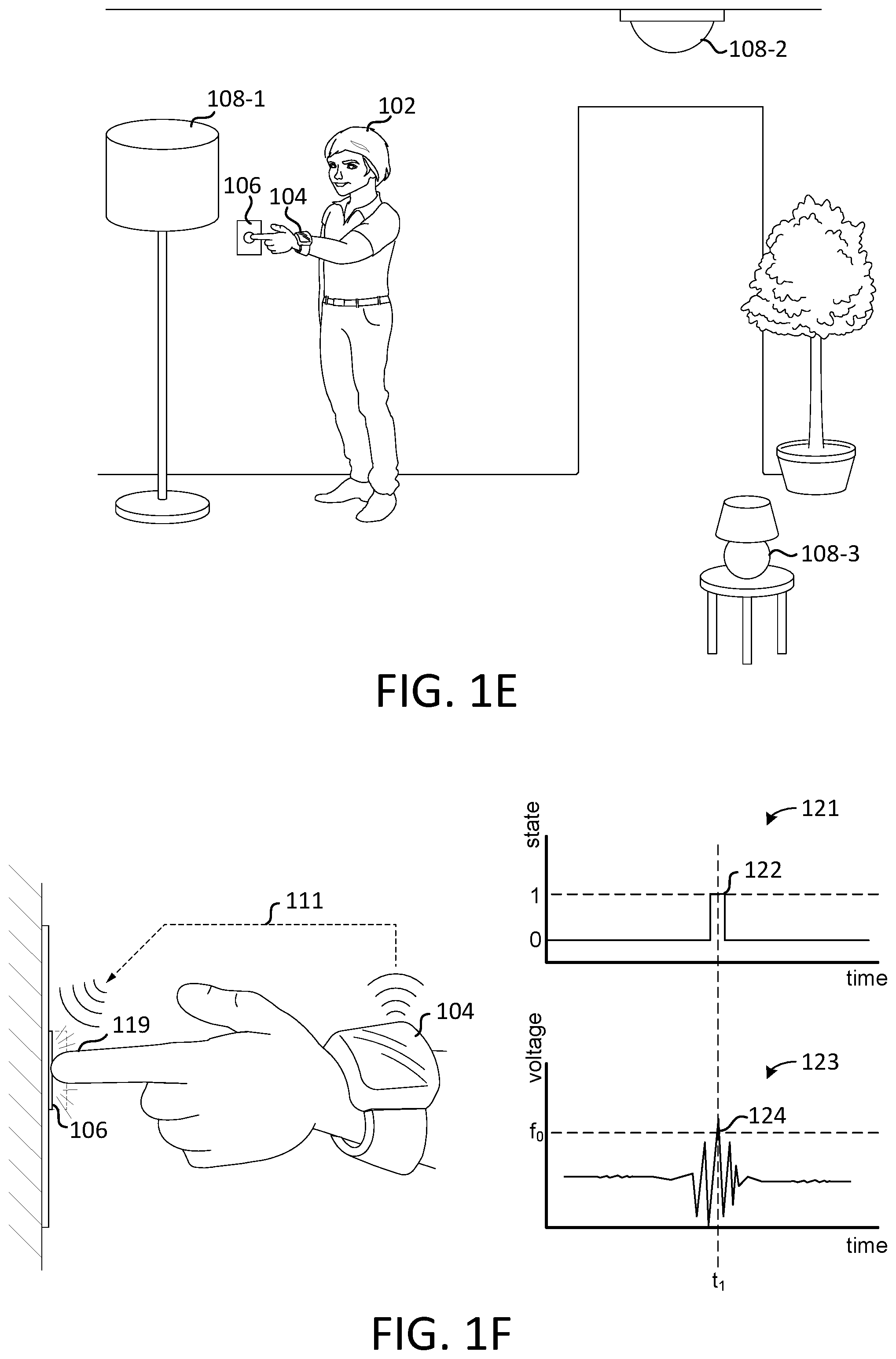 Patent US12314463 Figure 4 – Activation force detected via neuromuscular-signal sensors of a wearable device, and systems and methods of use thereof