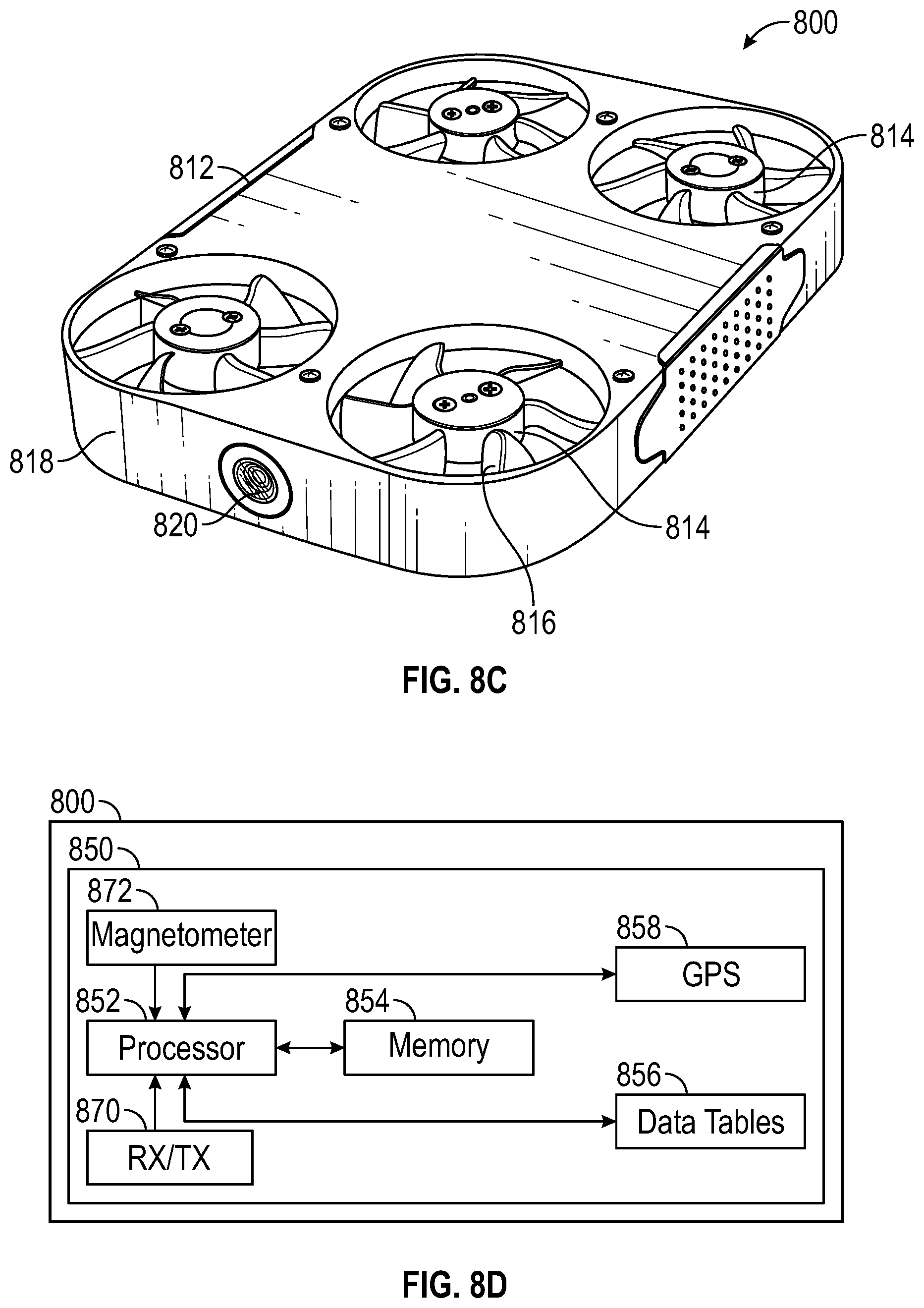 Patent US12314465 Figure 12 – Eyewear controlling an UAV
