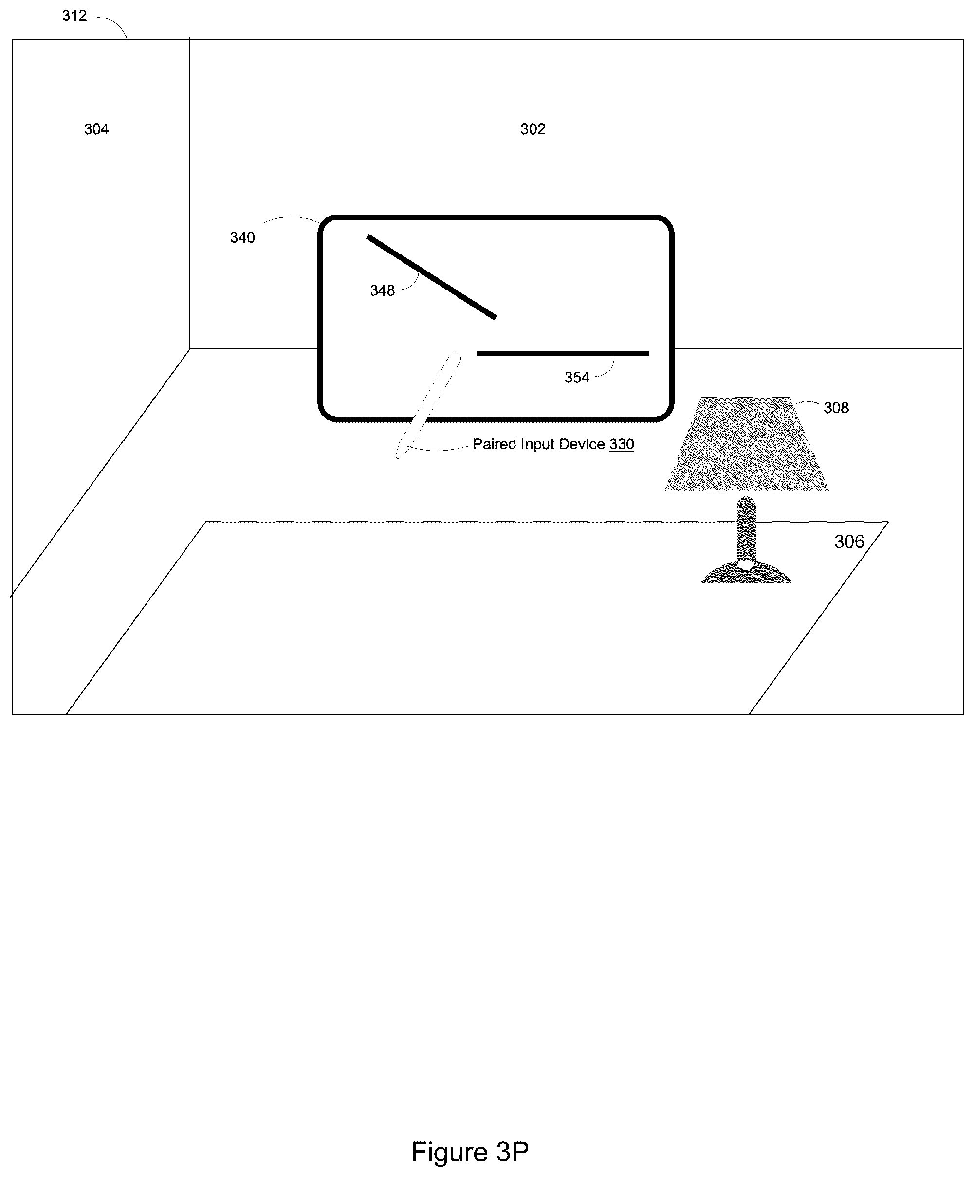Patent US12314469 Figure 18 – Content manipulation via a computer-generated representation of a trackpad