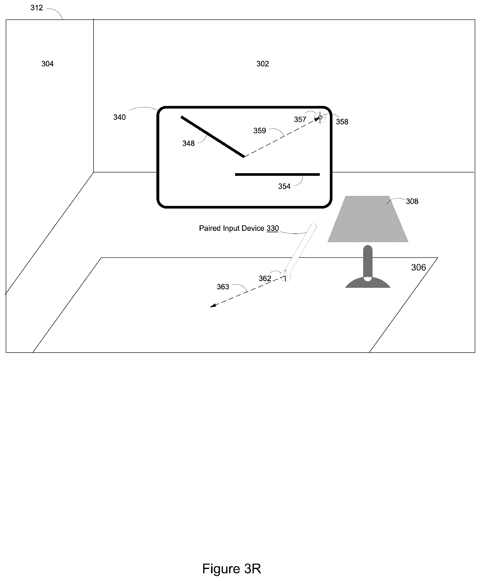 Patent US12314469 Figure 20 – Content manipulation via a computer-generated representation of a trackpad