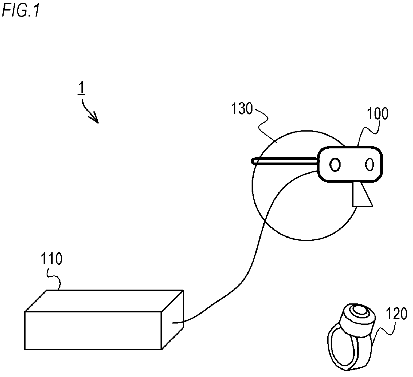 Patent US12314470 Figure 1 – Information processing system used in cross reality