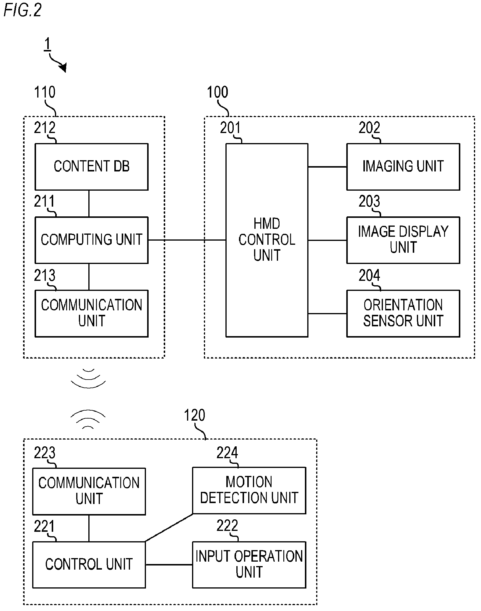 Patent US12314470 Figure 2 – Information processing system used in cross reality