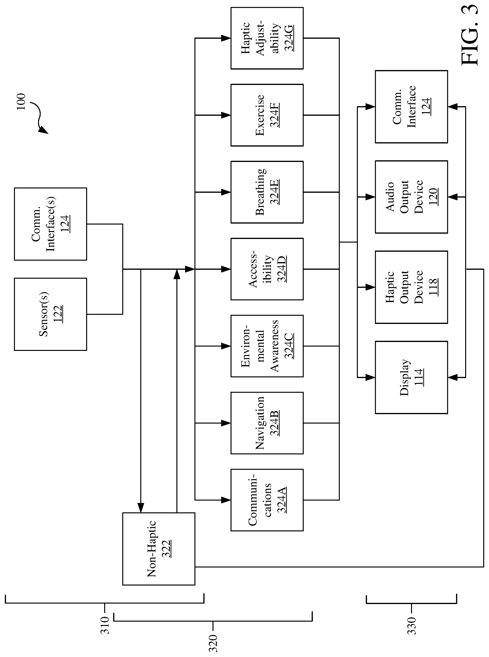Patent US12314471 Figure 4 – Head-mounted display with haptic output