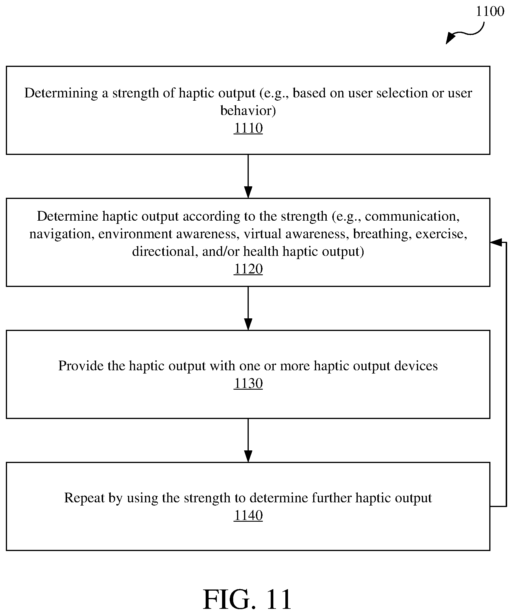 Patent US12314471 Figure 12 – Head-mounted display with haptic output