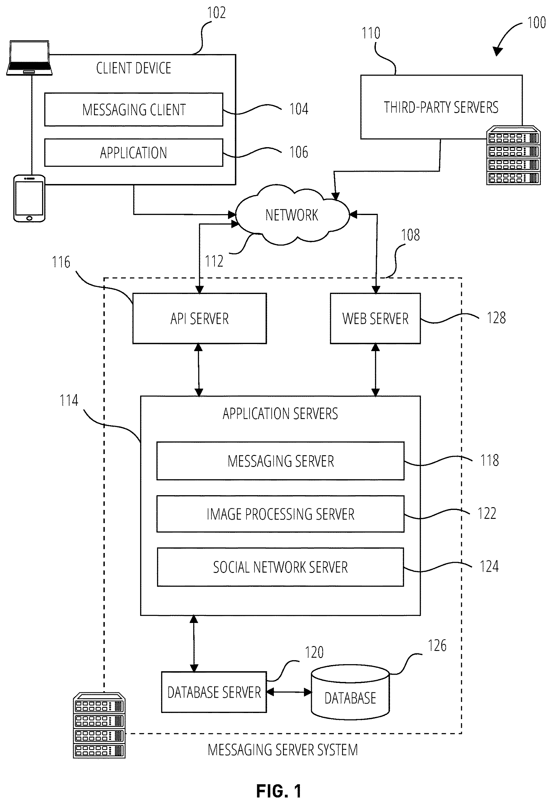 Patent US12314472 Figure 1 – Real-time communication interface with haptic and audio feedback response
