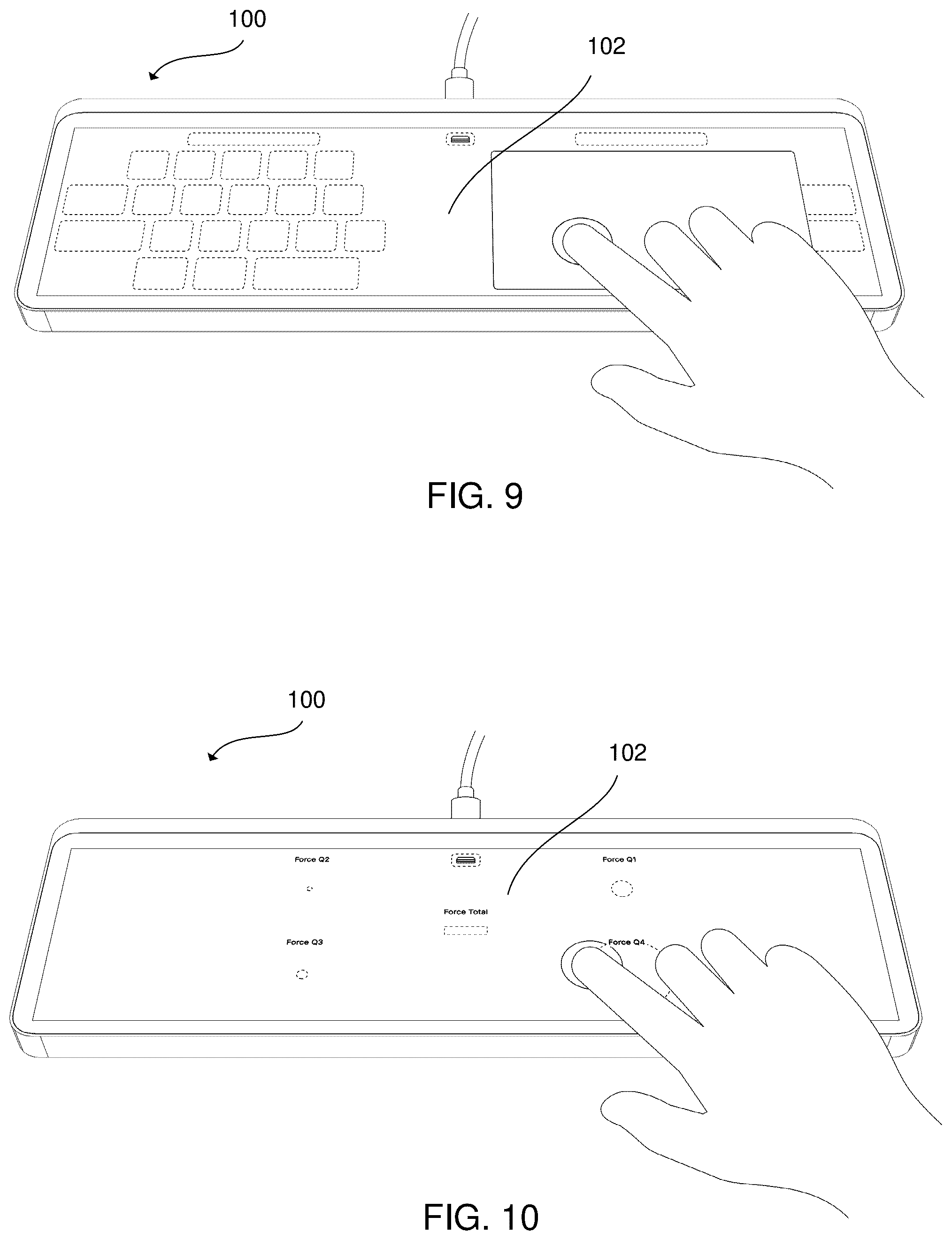 Patent US12314474 Figure 9 – Configurable computer interface having adaptive haptic input response