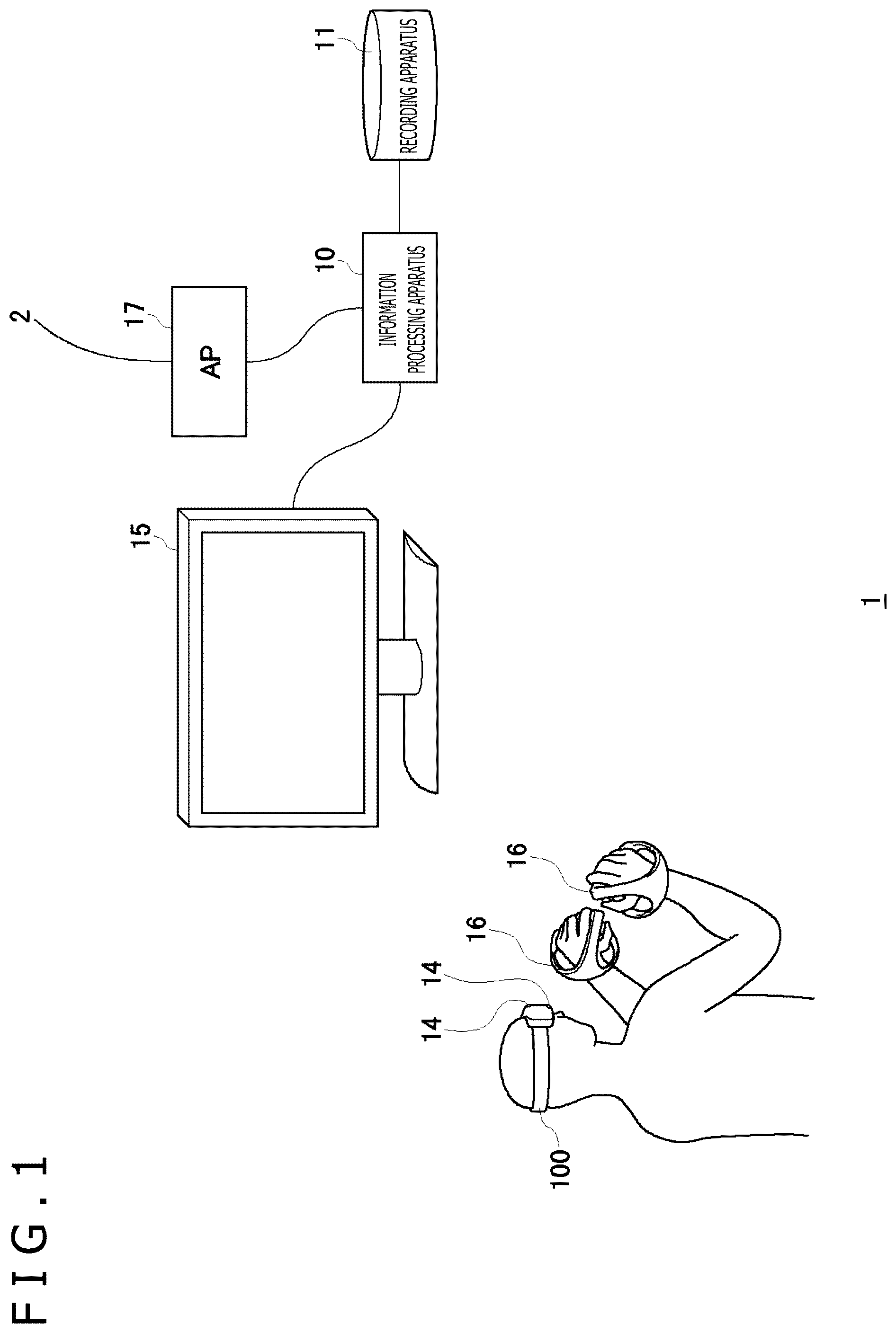 Patent US12314487 Figure 1 – Information processing apparatus, device speed estimation method, and device position estimation method
