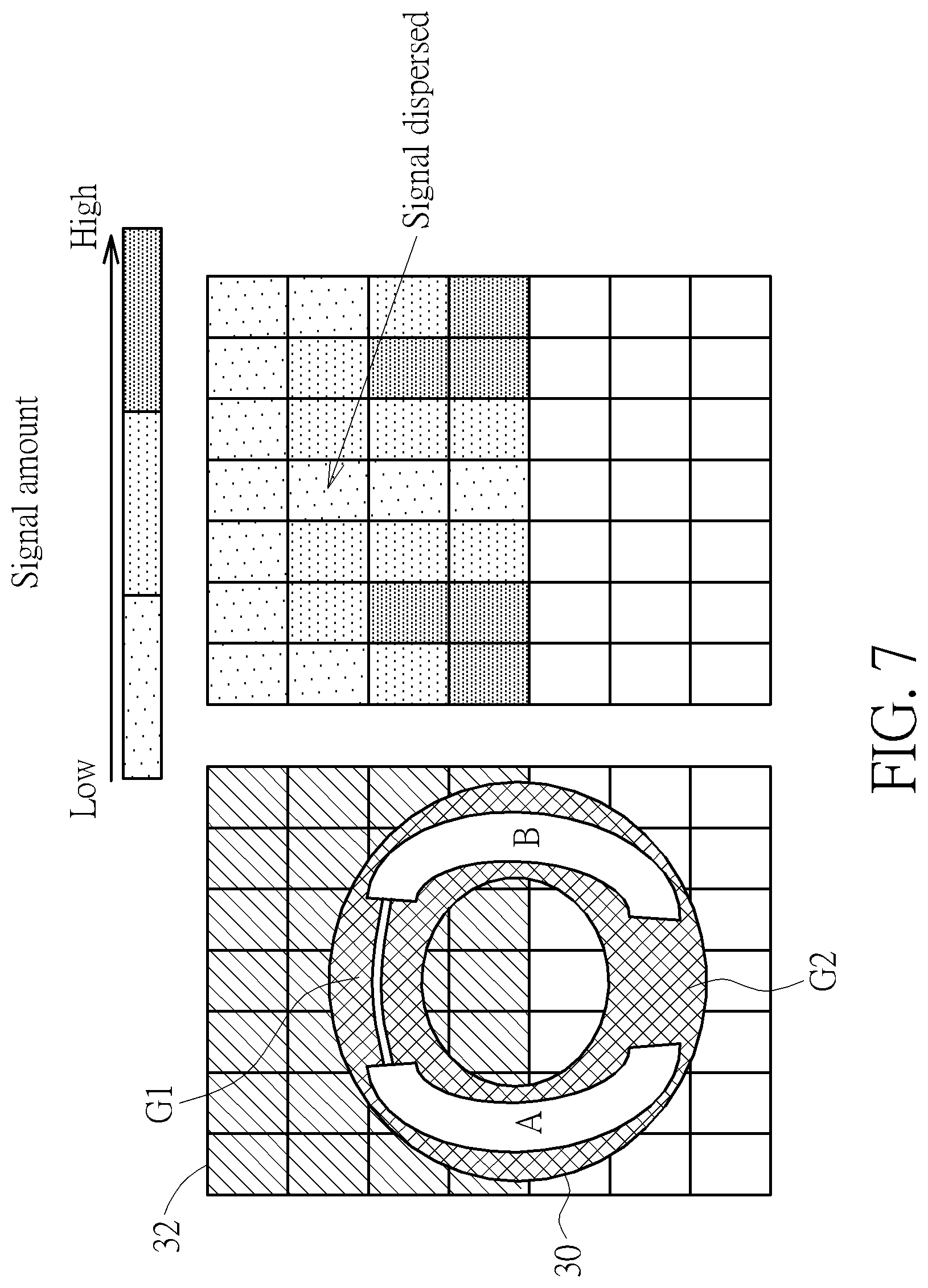 Patent US12314493 Figure 7 – Knob on touch panel and related control circuit