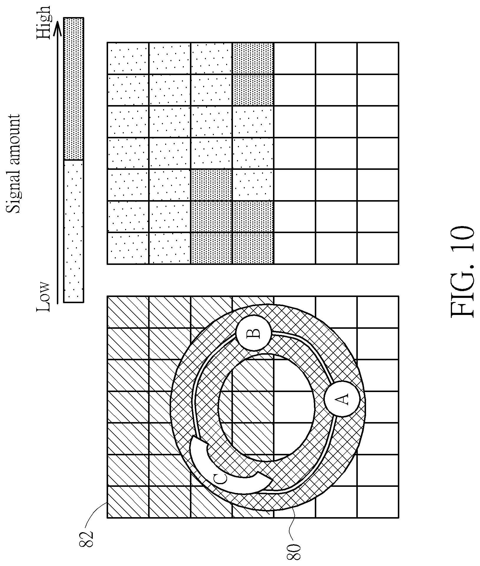 Patent US12314493 Figure 10 – Knob on touch panel and related control circuit