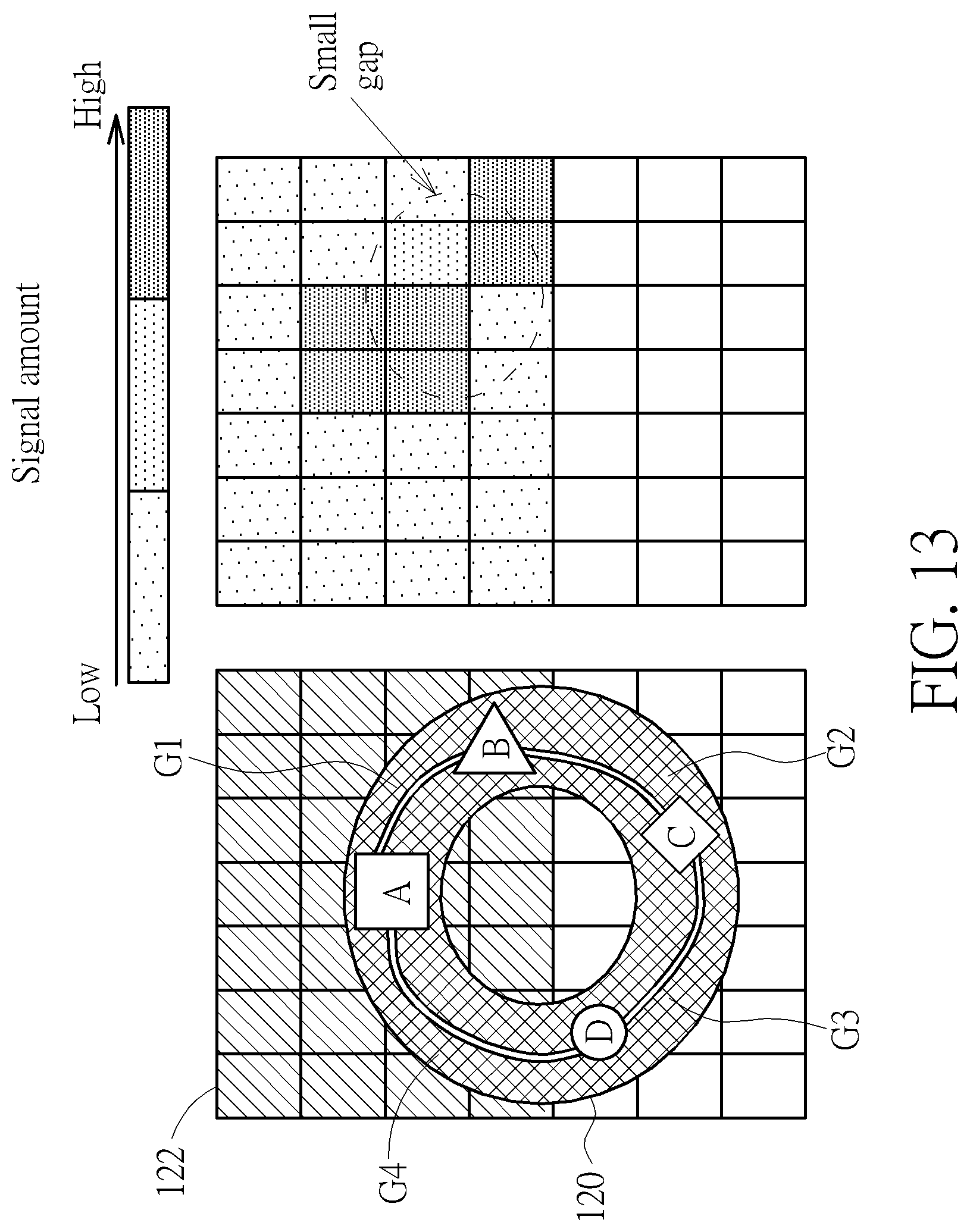 Patent US12314493 Figure 13 – Knob on touch panel and related control circuit