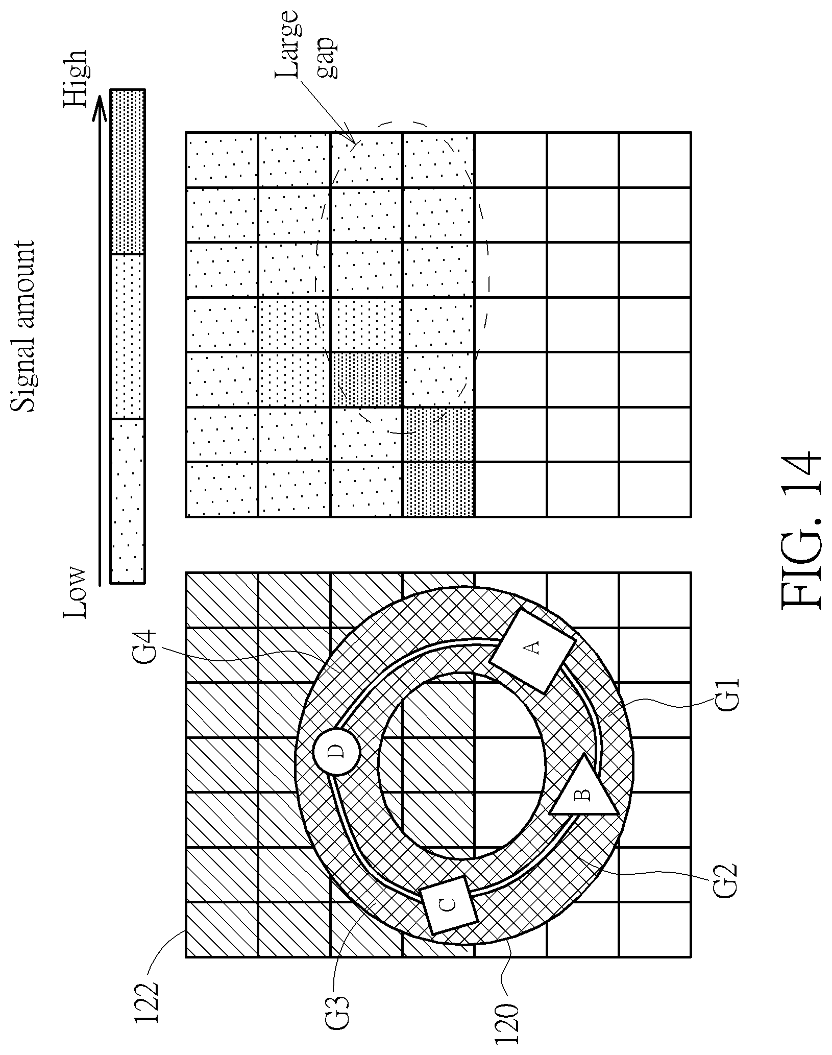 Patent US12314493 Figure 14 – Knob on touch panel and related control circuit