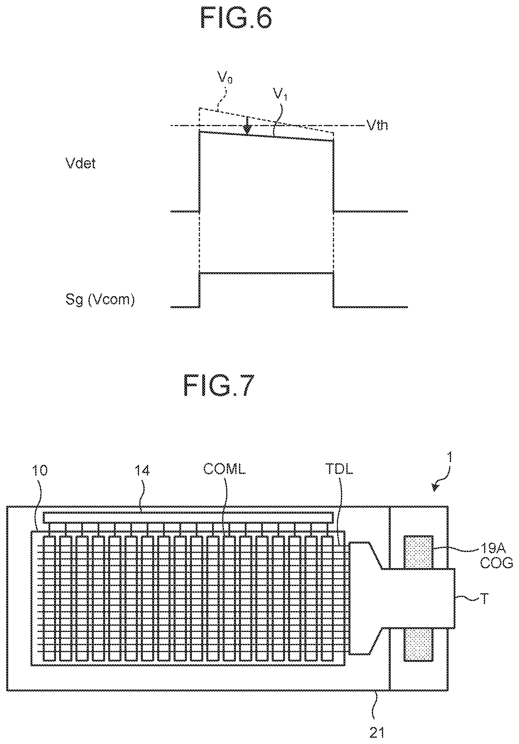 Patent US12314499 Figure 4 – Display device with touch detection function