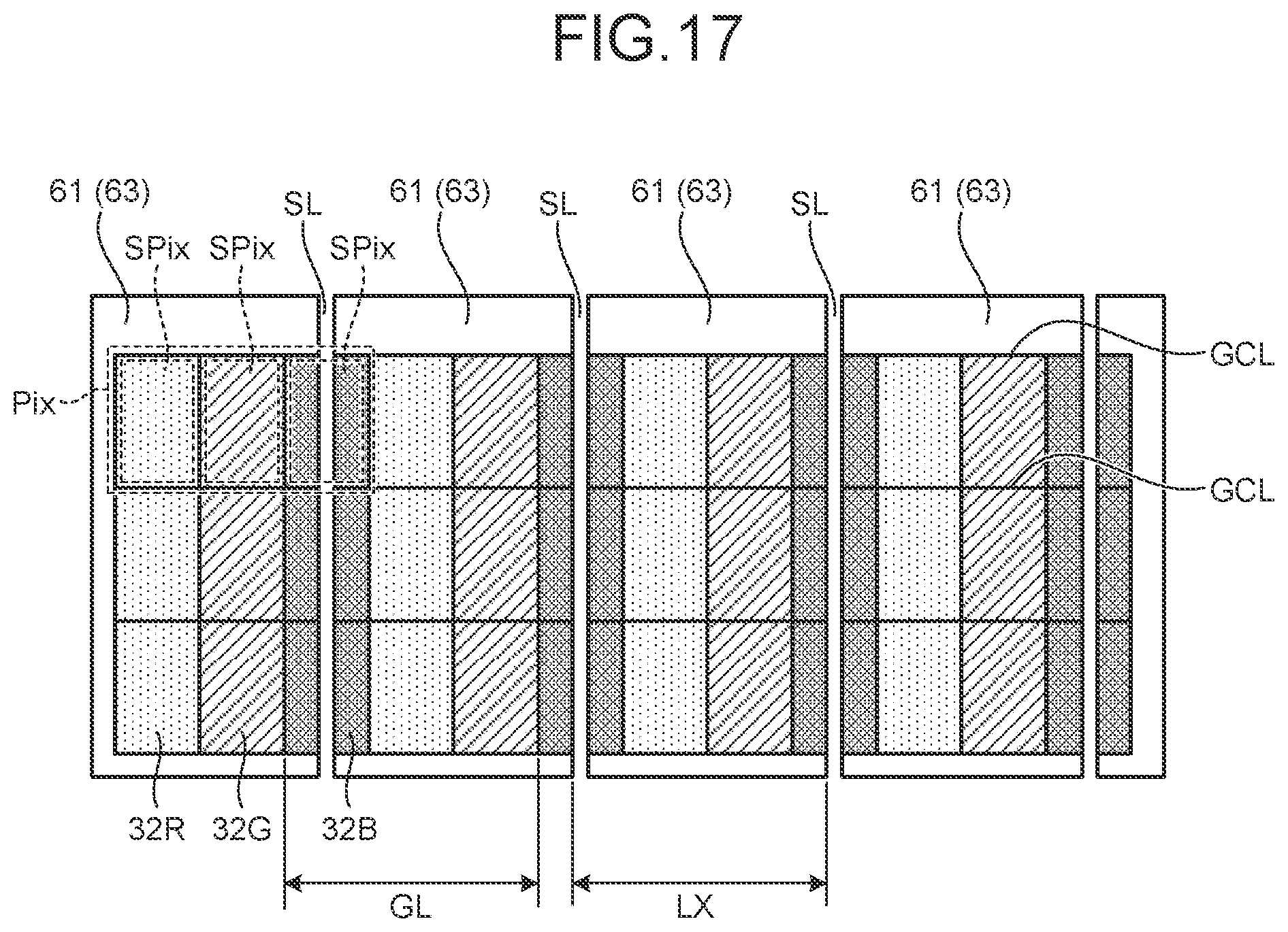 Patent US12314499 Figure 12 – Display device with touch detection function