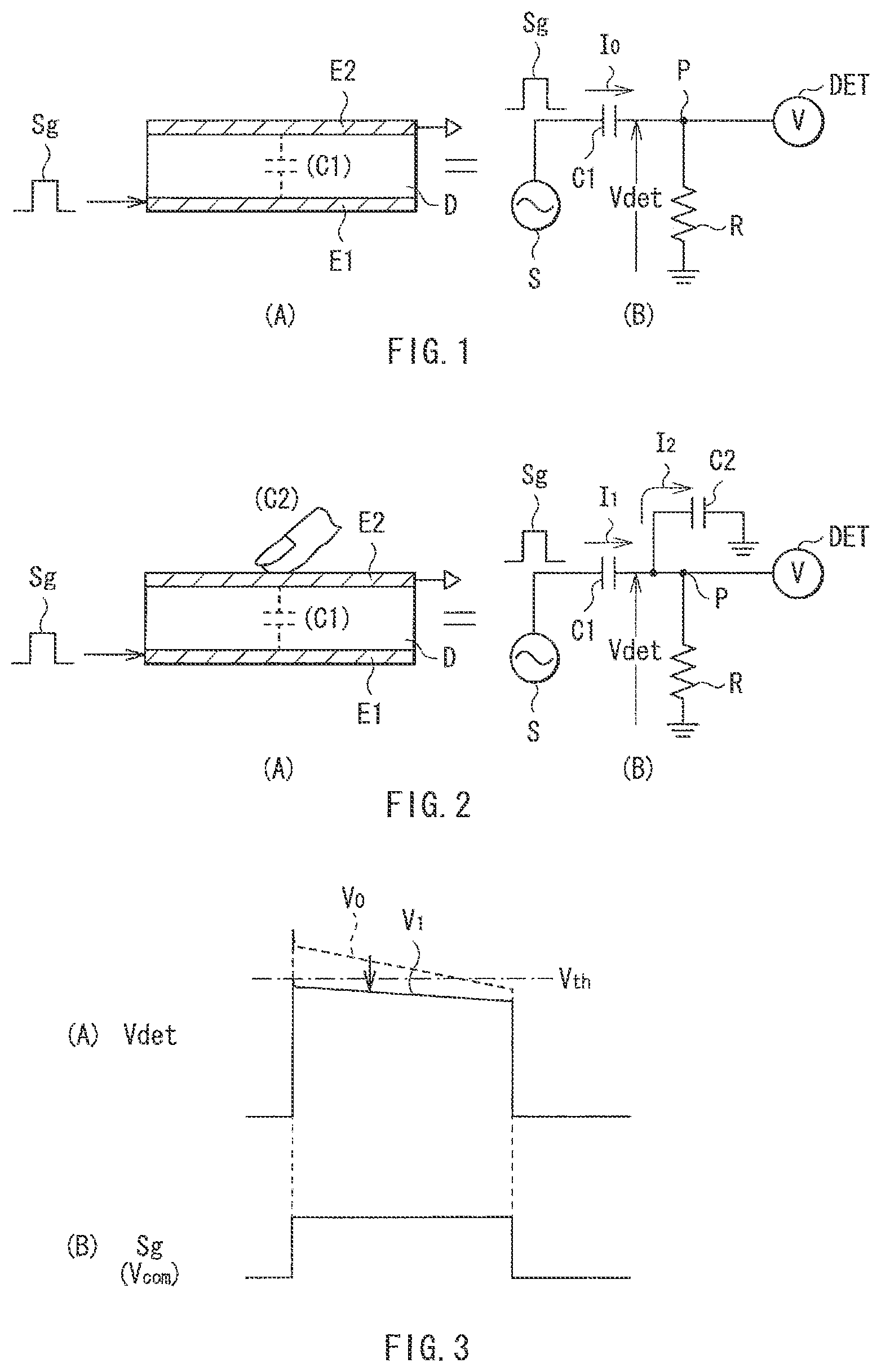 Patent US12314500 Figure 1 – Display panel with touch detection function, method of driving the same, driving circuit, and electronic unit