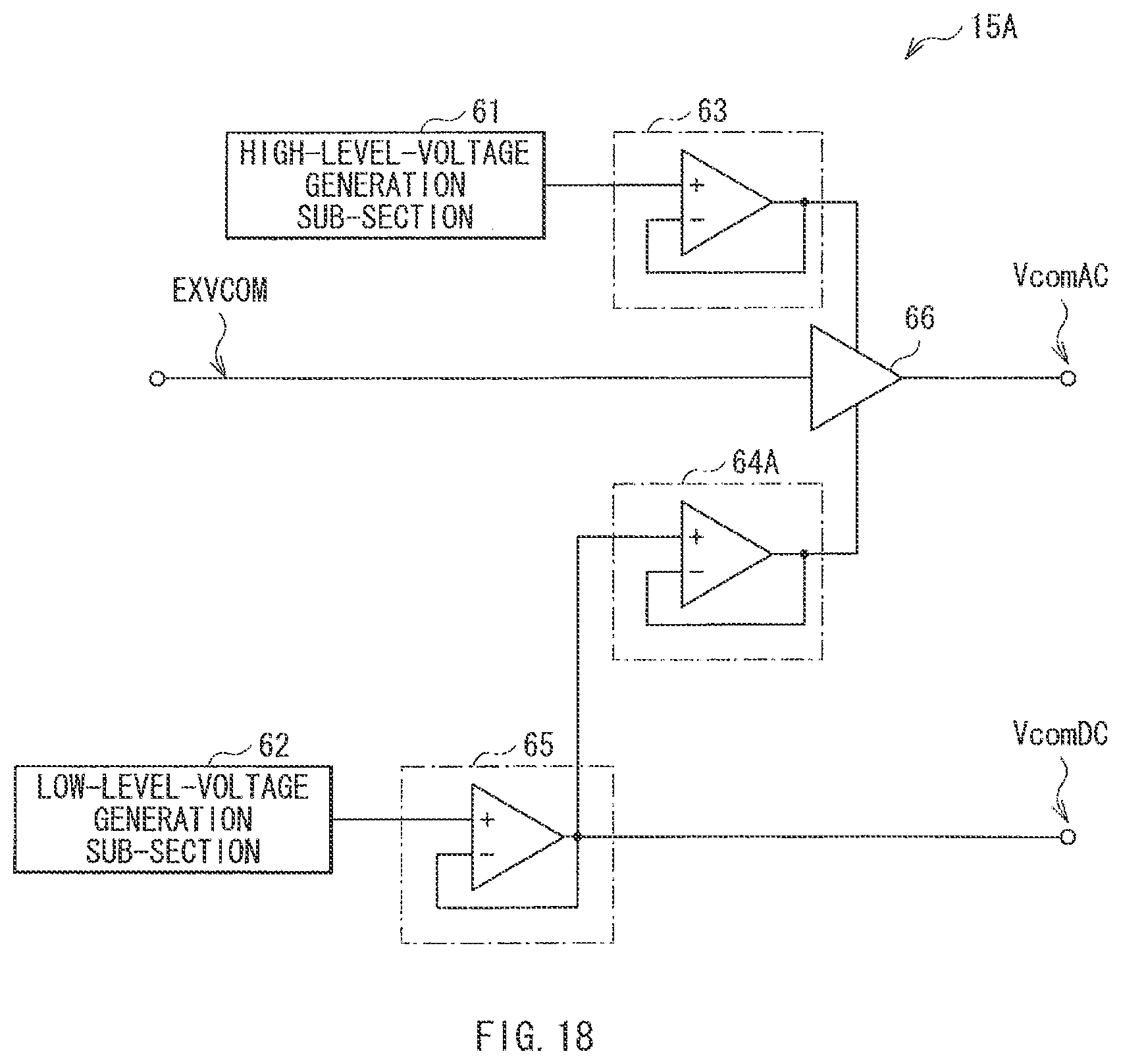 Patent US12314500 Figure 15 – Display panel with touch detection function, method of driving the same, driving circuit, and electronic unit