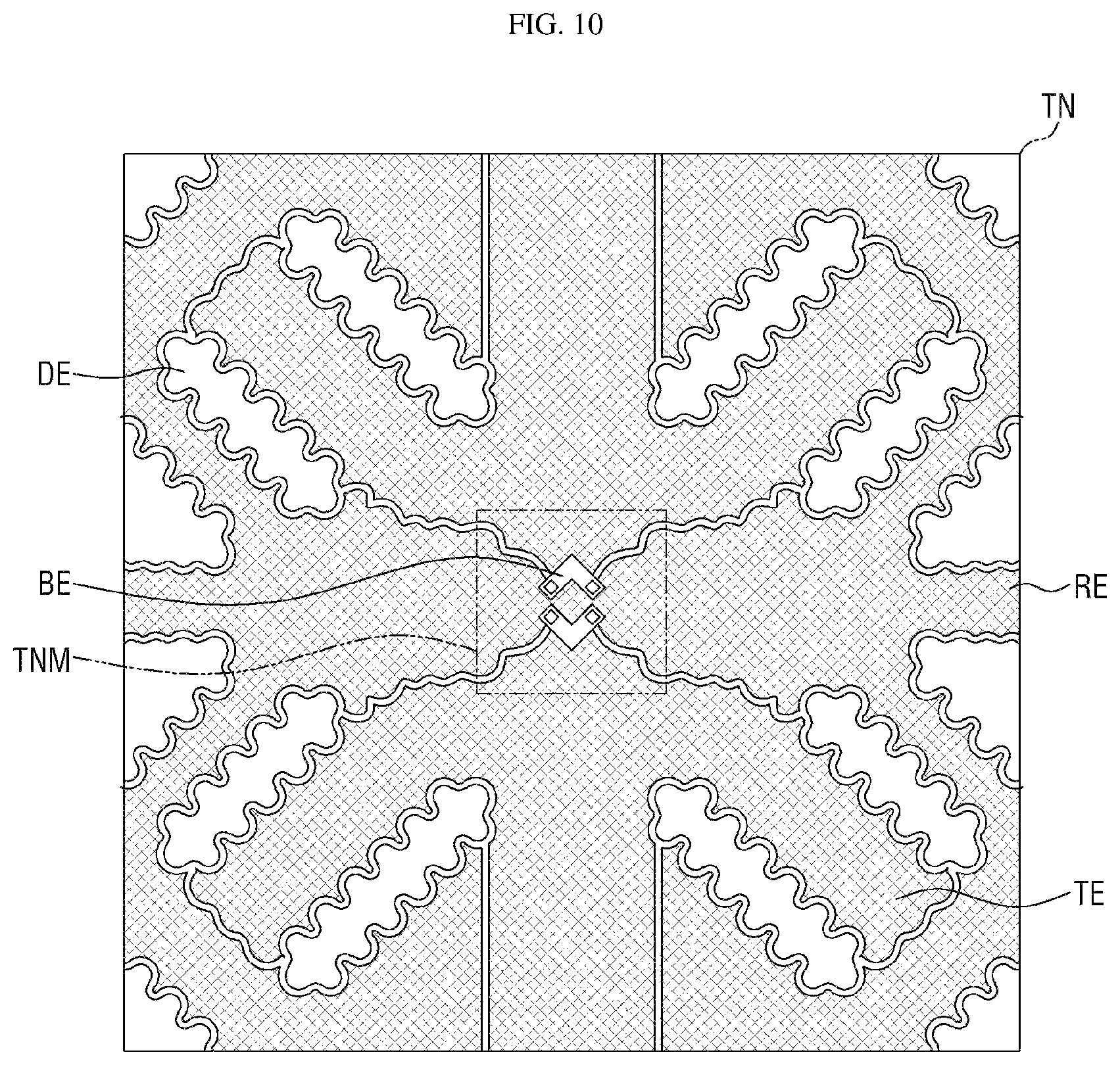 Patent US12314502 Figure 10 – Touch detection device, display device including the same, and method for manufacturing the same