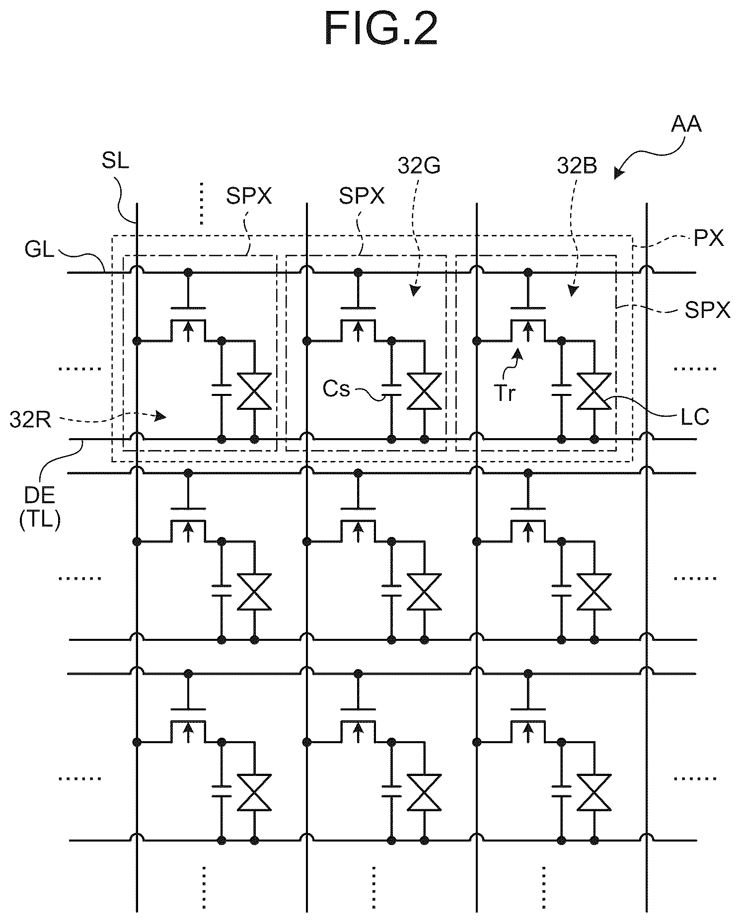 Patent US12314503 Figure 2 – Display device with sensor