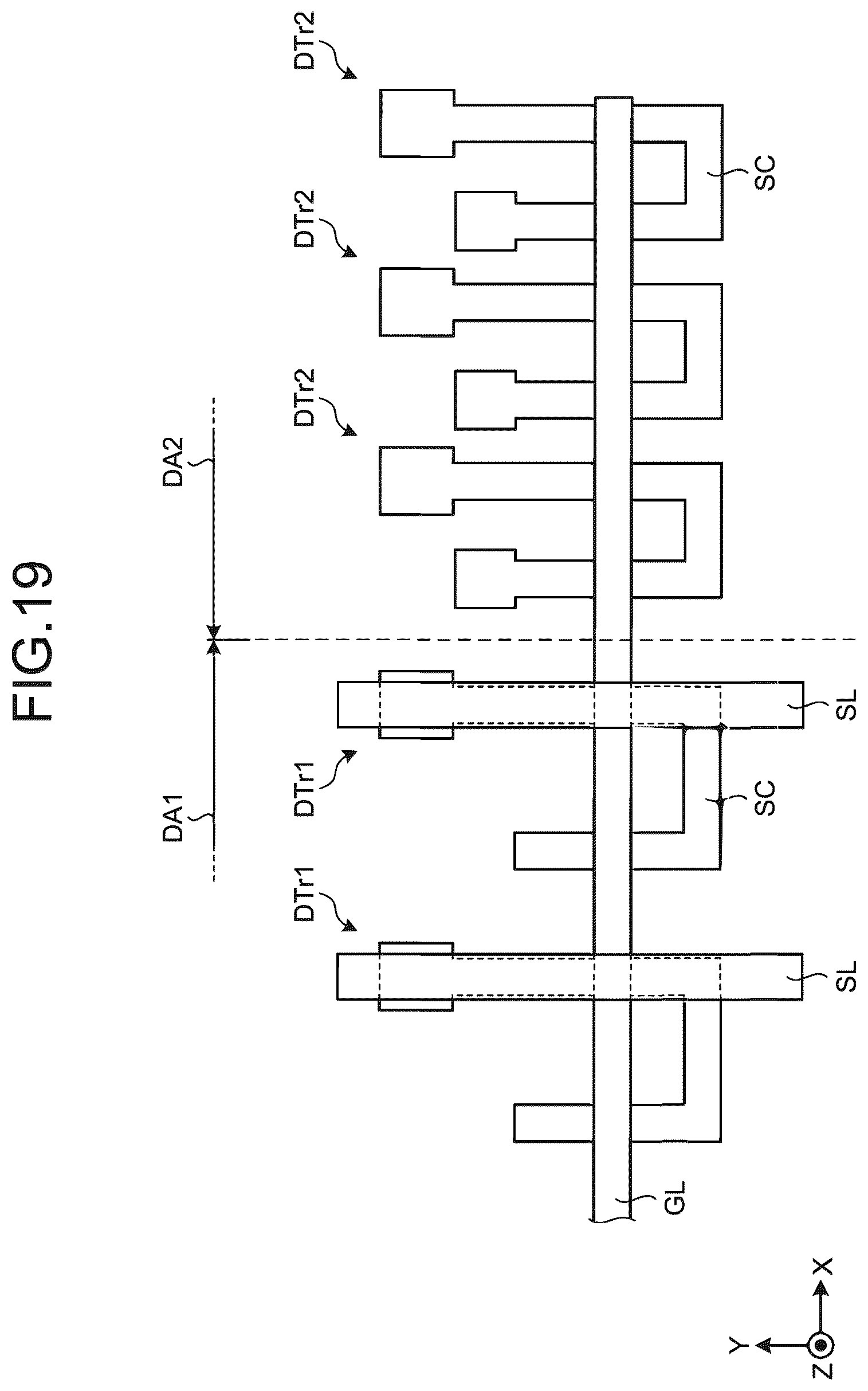 Patent US12314503 Figure 15 – Display device with sensor