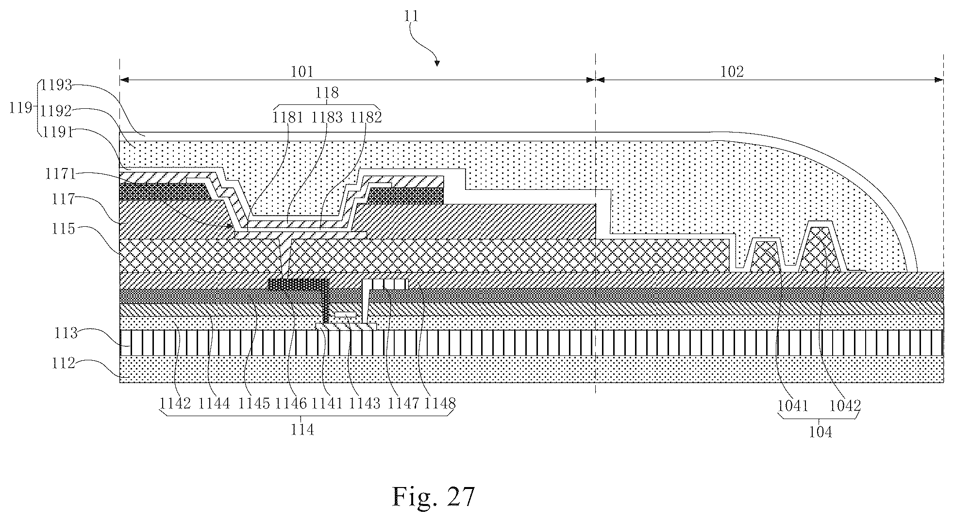 Patent US12314504 Figure 12 – Display panel and display apparatus