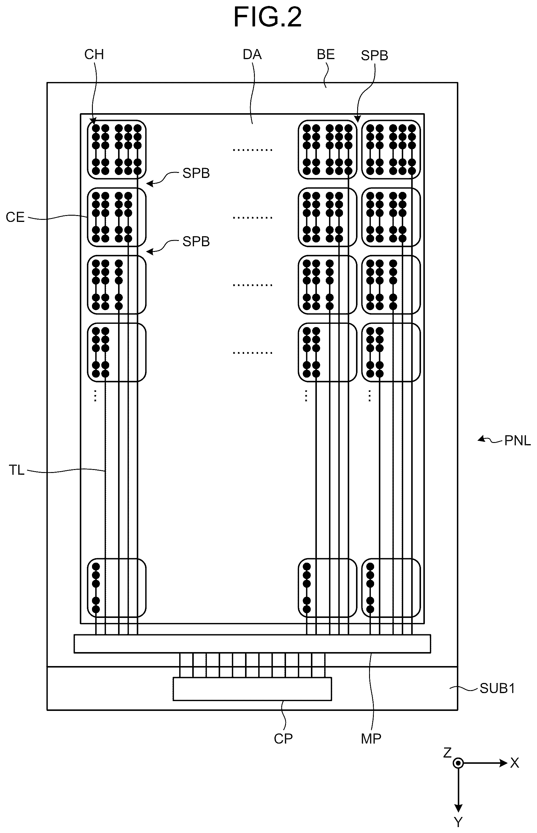 Patent US12314505 Figure 2 – Display device