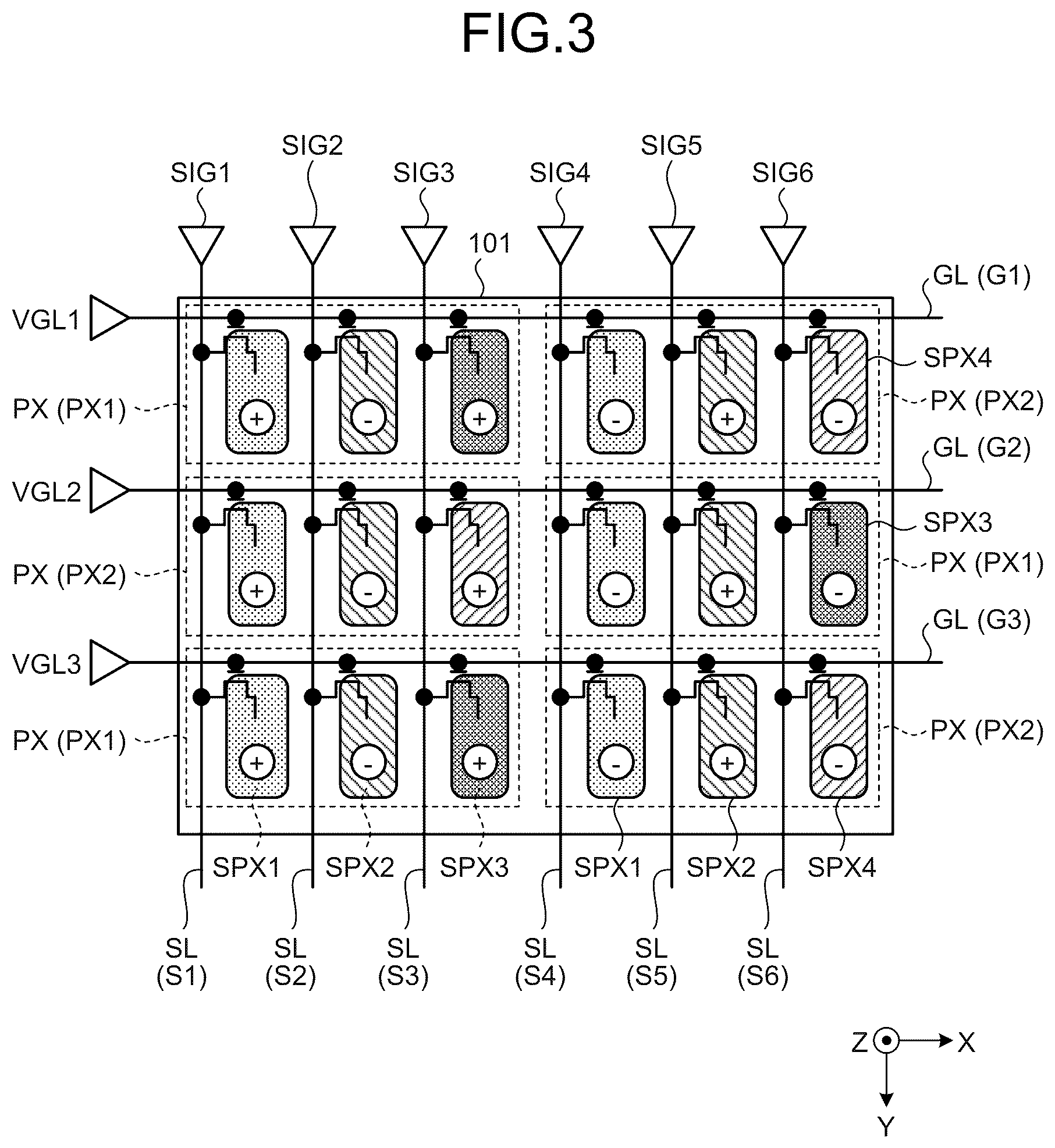 Patent US12314505 Figure 3 – Display device