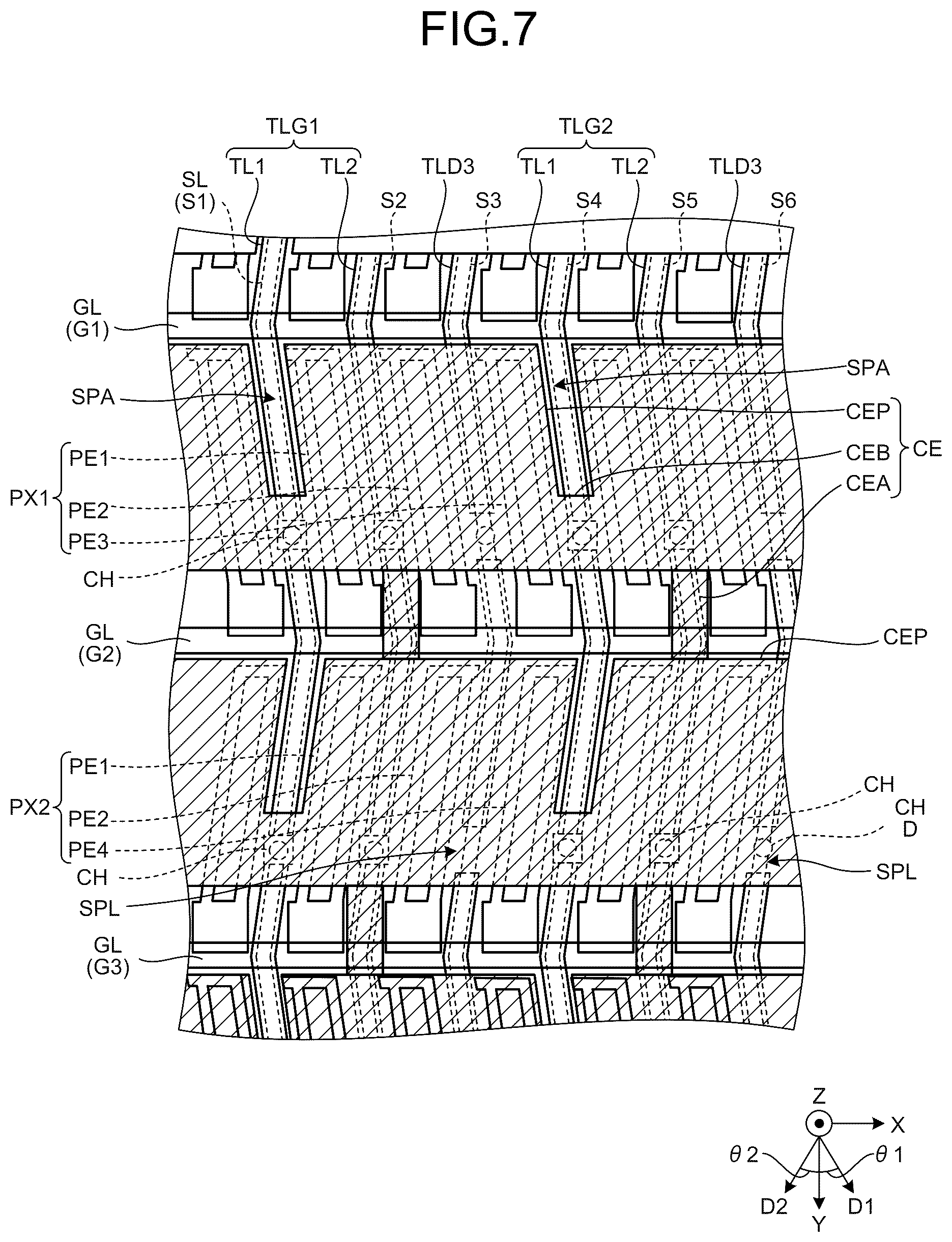 Patent US12314505 Figure 7 – Display device