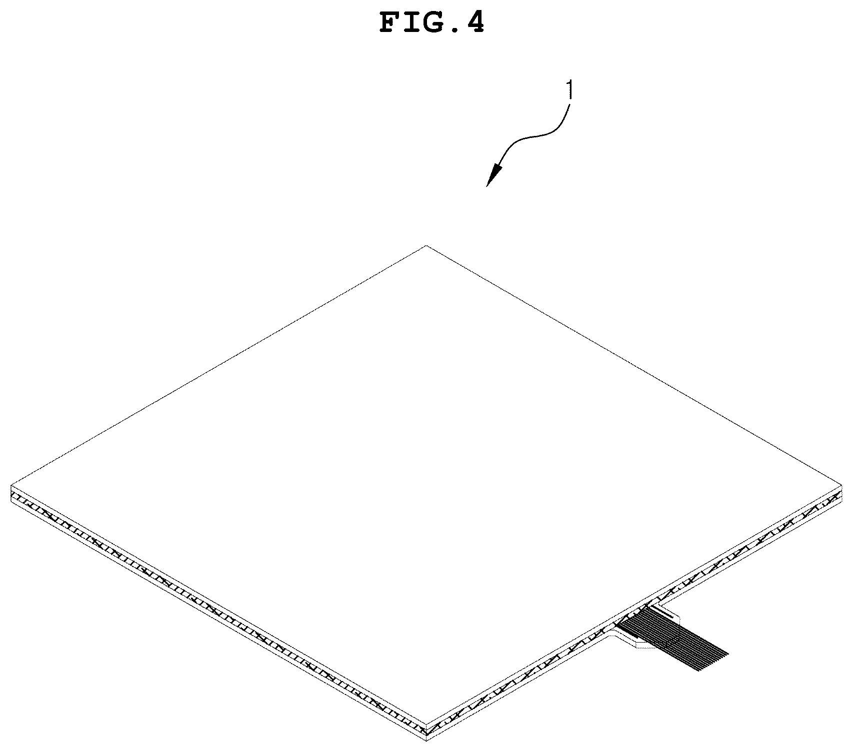 Patent US12314506 Figure 4 – Pressure sensor module comprising at least one sensing electrode facing conductive resistor and apparatus and method for controlling the pressure sensor module