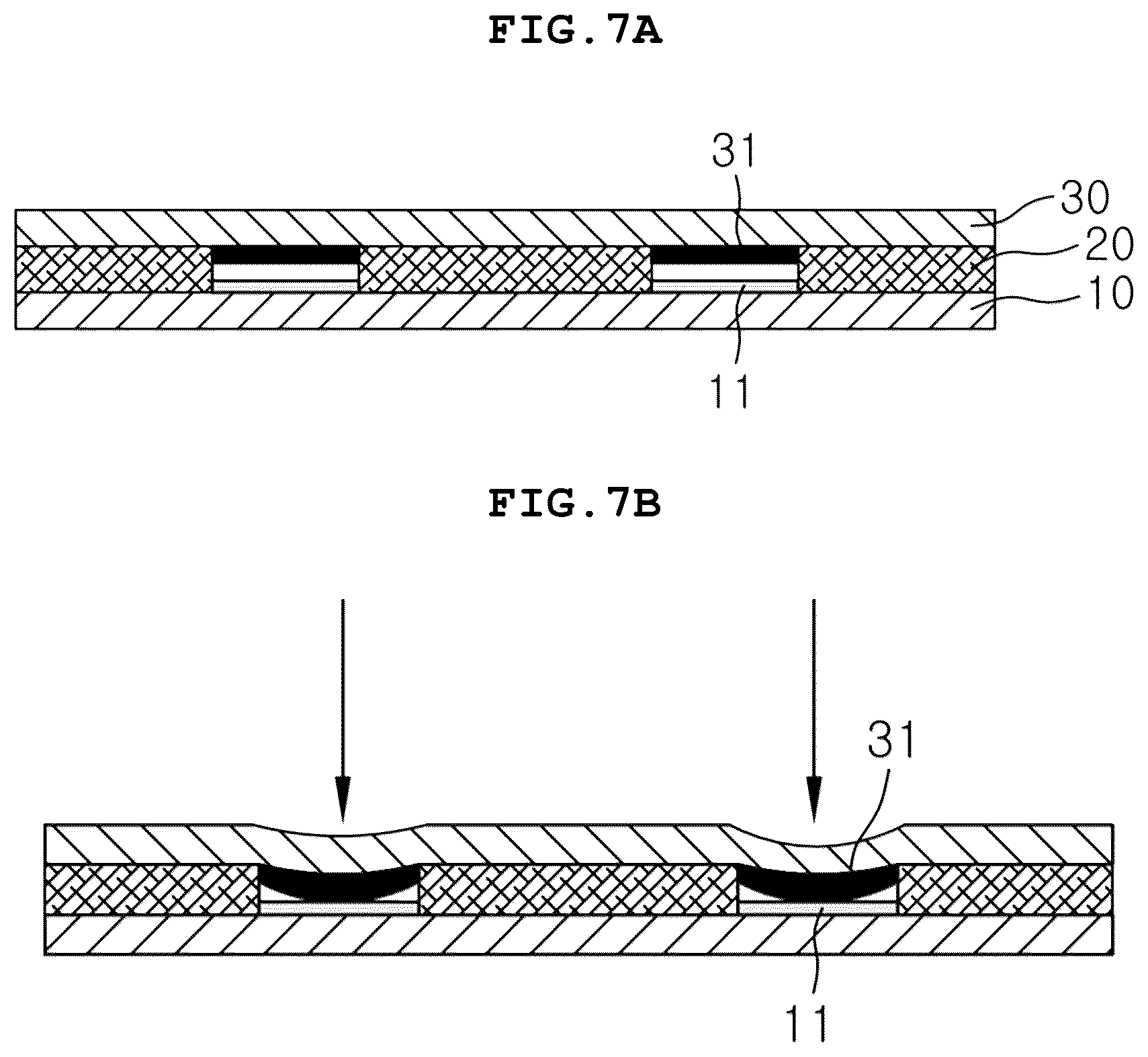 Patent US12314506 Figure 7 – Pressure sensor module comprising at least one sensing electrode facing conductive resistor and apparatus and method for controlling the pressure sensor module