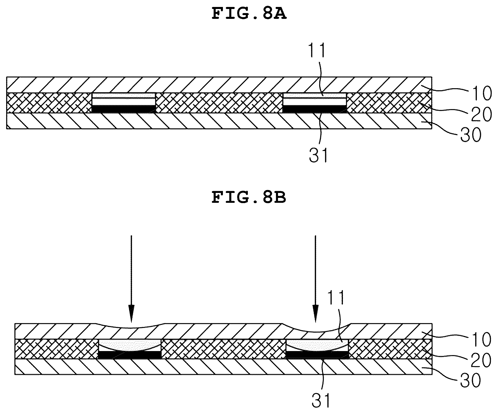 Patent US12314506 Figure 8 – Pressure sensor module comprising at least one sensing electrode facing conductive resistor and apparatus and method for controlling the pressure sensor module