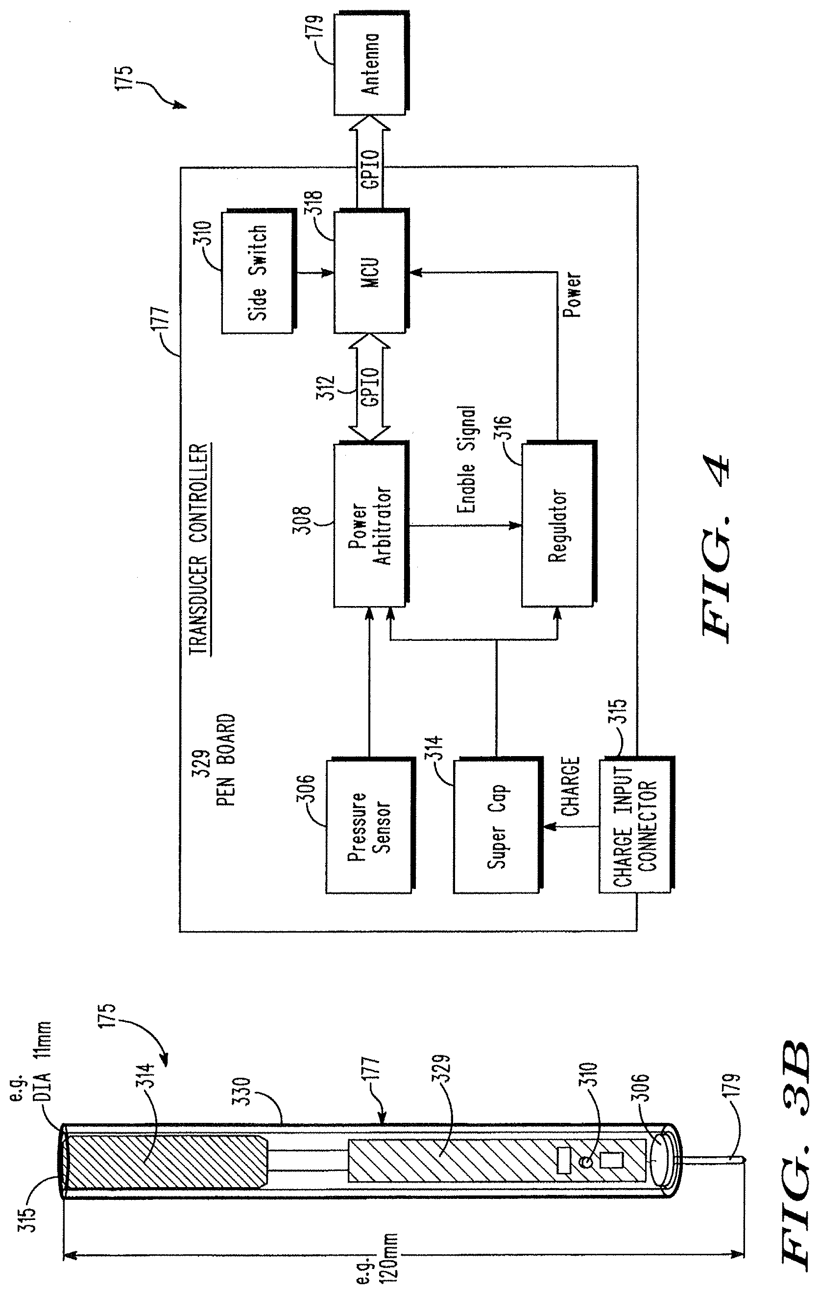 Patent US12314507 Figure 2 – Combination touch and transducer input system and method