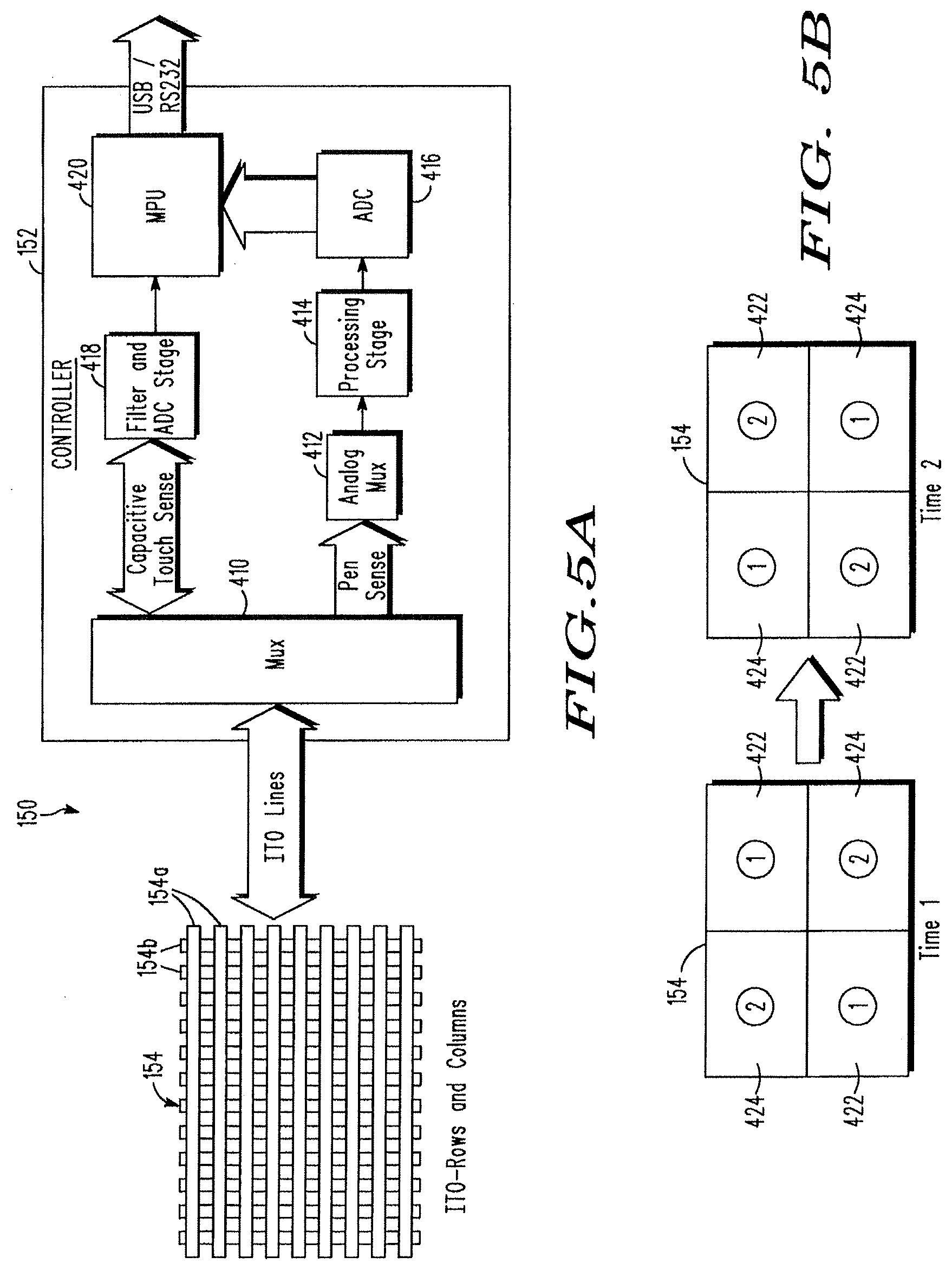 Patent US12314507 Figure 3 – Combination touch and transducer input system and method