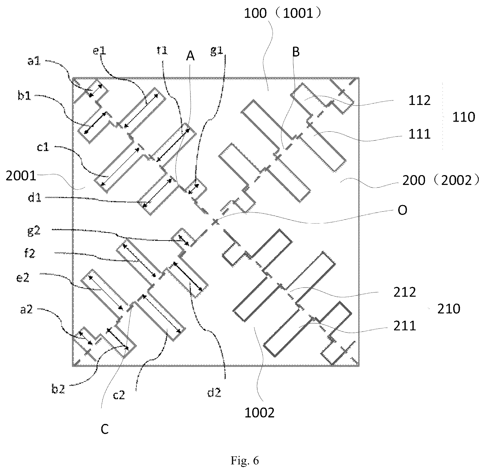 Patent US12314508 Figure 6 – Touch layer, touch substrate, and touch display device