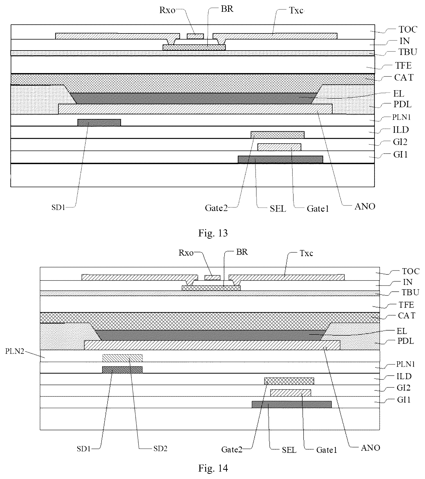Patent US12314508 Figure 11 – Touch layer, touch substrate, and touch display device