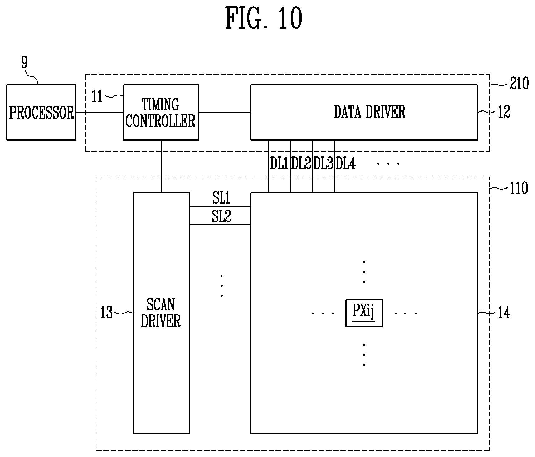 Patent US12314509 Figure 10 – Sensor driver, and input sensing device and display device including the sensor driver