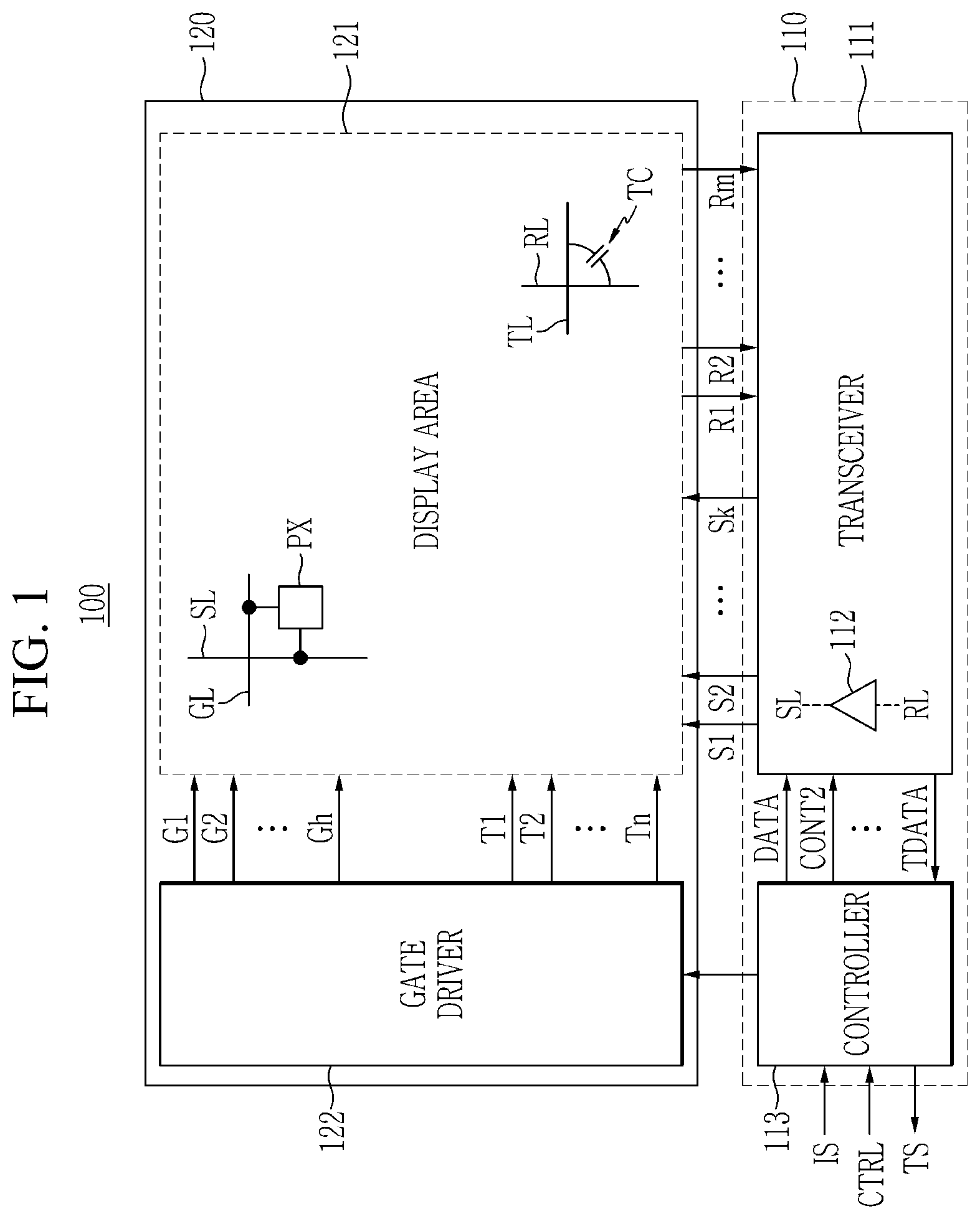 Patent US12314510 Figure 1 – Semiconductor device