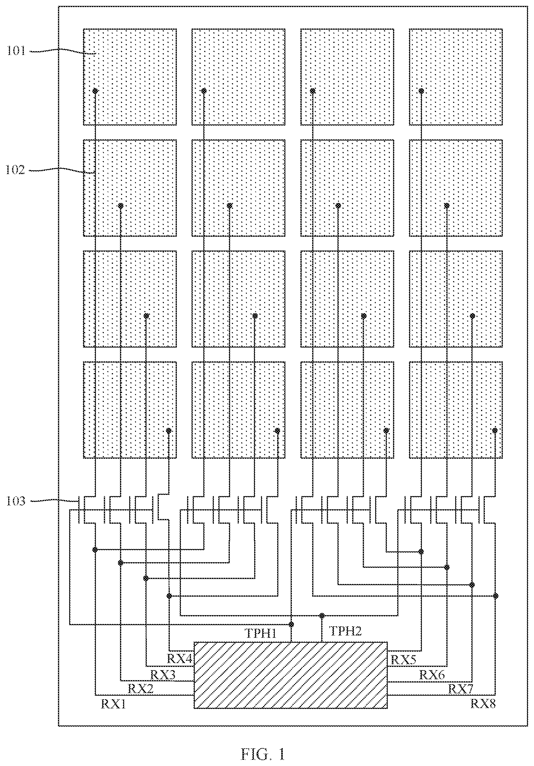 Patent US12314511 Figure 1 – Touch display apparatus and touch detection method