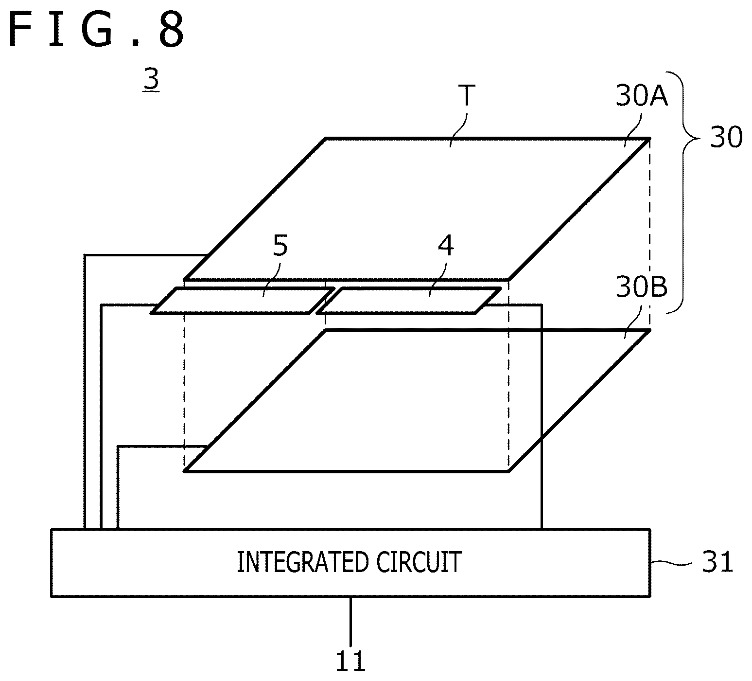 Patent US12314512 Figure 8 – System for touch pad