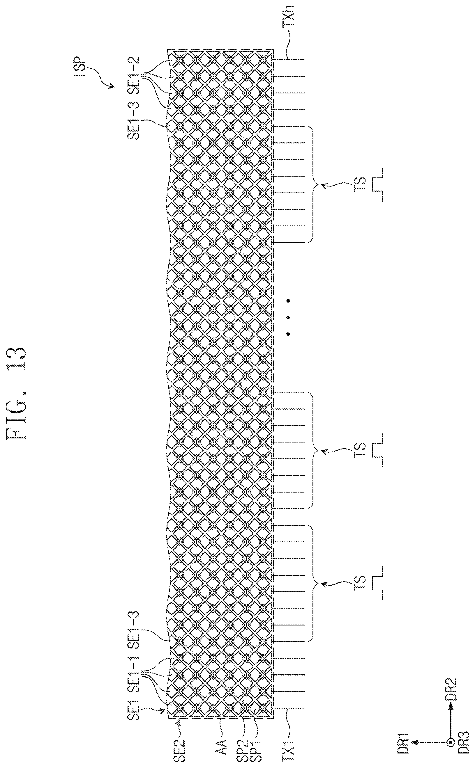 Patent US12314513 Figure 12 – Input sensing part and driving method thereof
