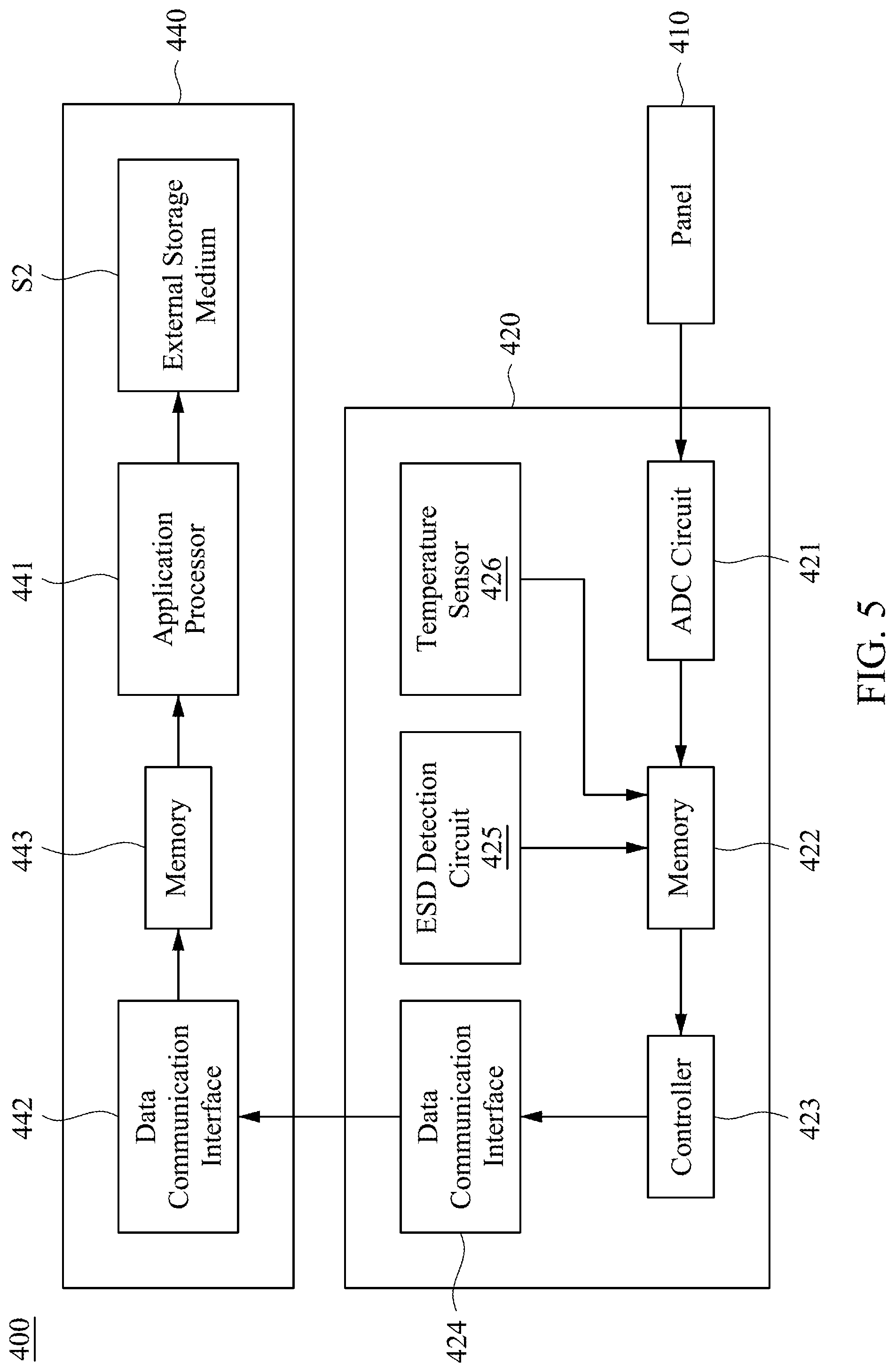 Patent US12314514 Figure 5 – Touch sensing apparatus, electronic device and touch operation recording method thereof