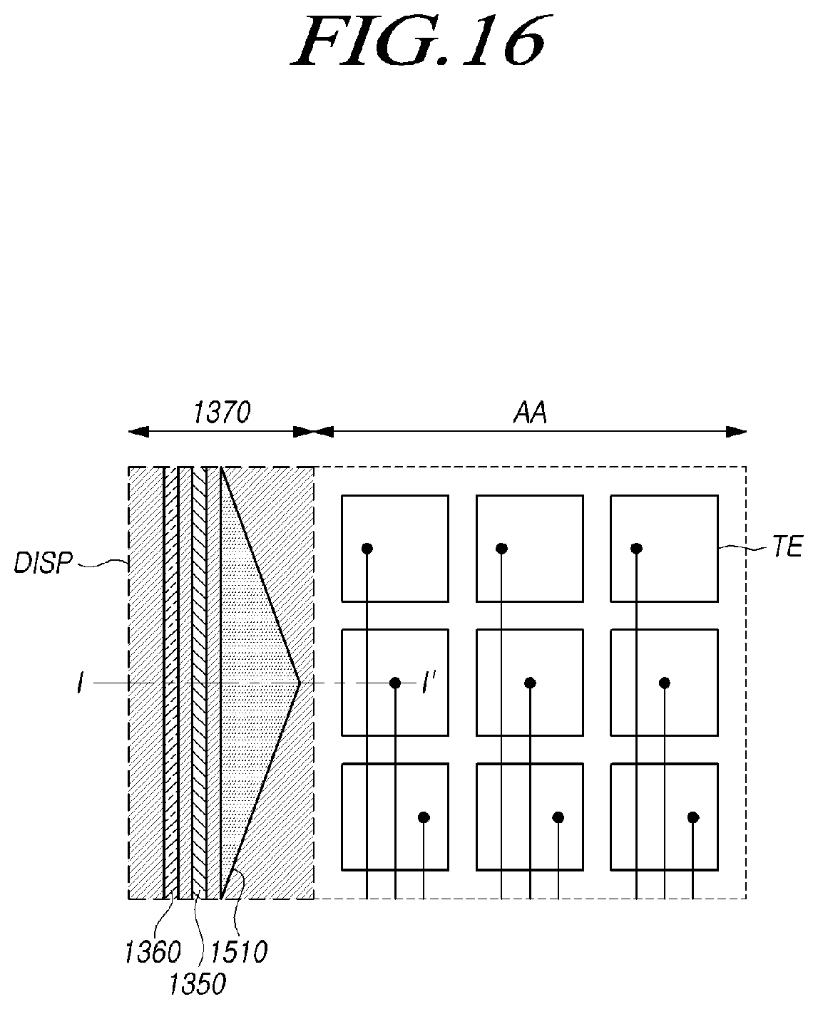 Patent US12314515 Figure 16 – Touch display device