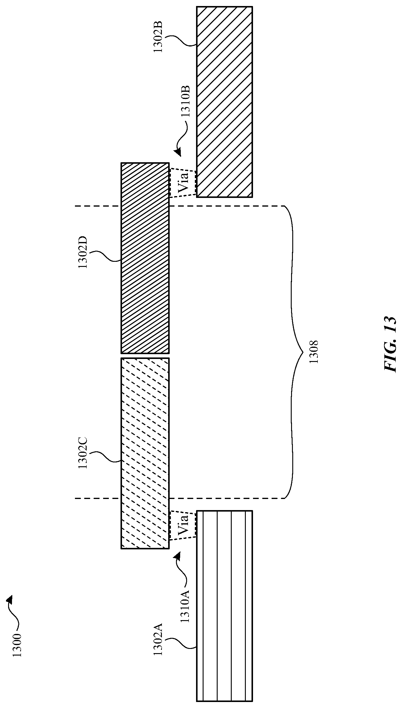 Patent US12314520 Figure 13 – Touch electrode architecture for high-transmittance touch screen