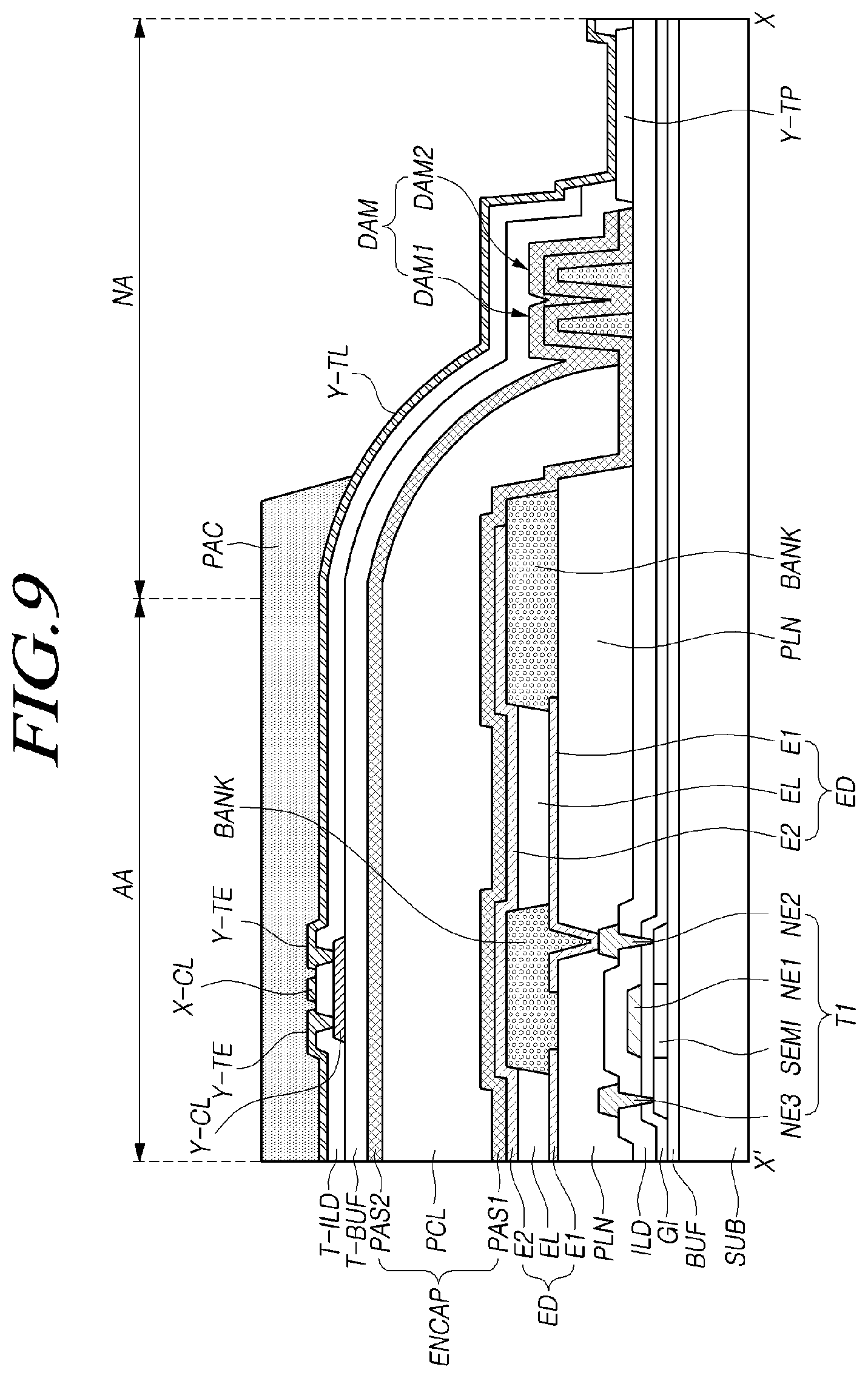 Patent US12314521 Figure 9 – Touch display device