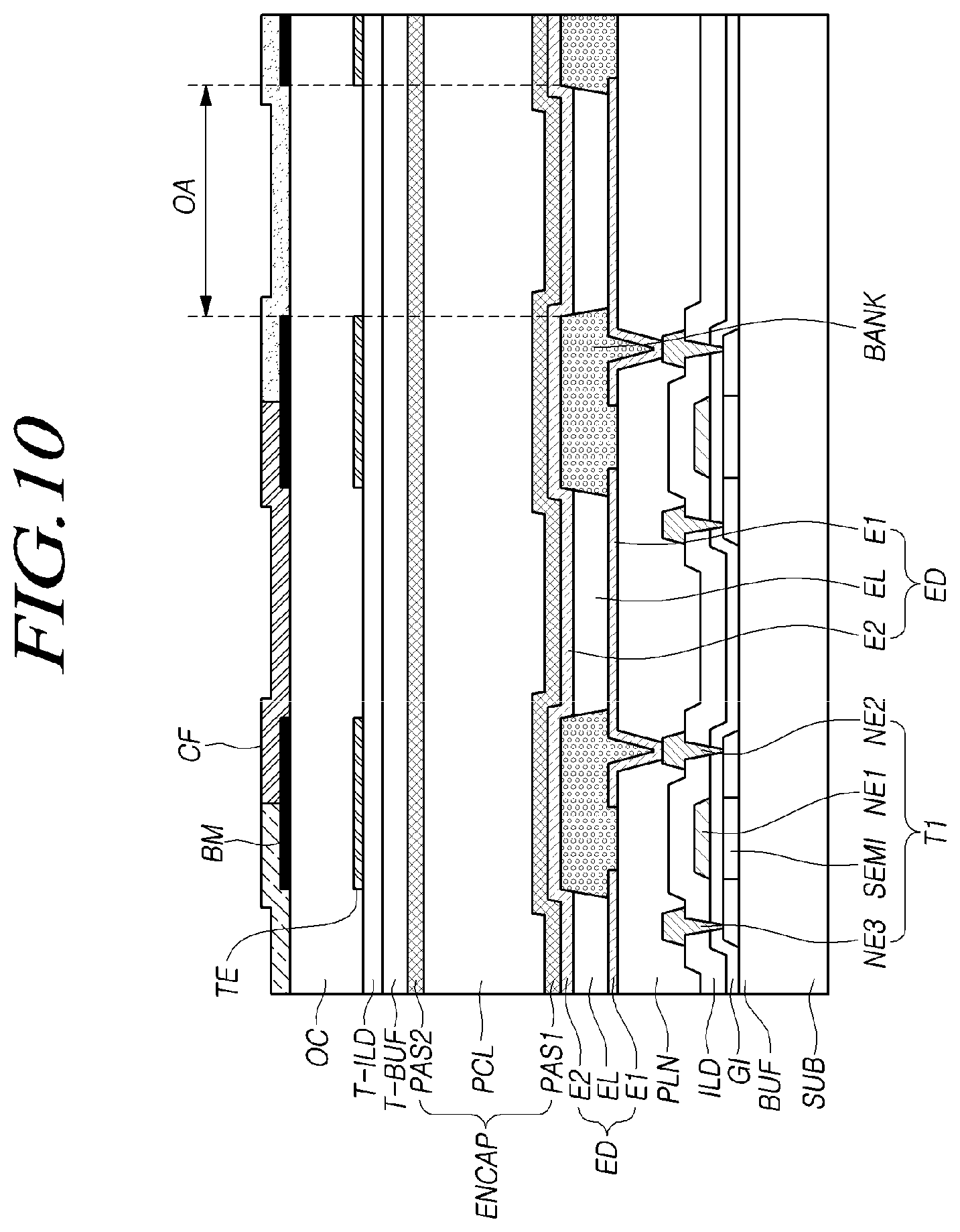 Patent US12314521 Figure 10 – Touch display device