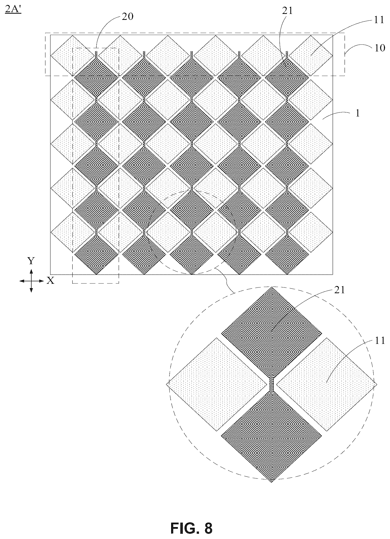 Patent US12314522 Figure 6 – Touch panel and touch display apparatus