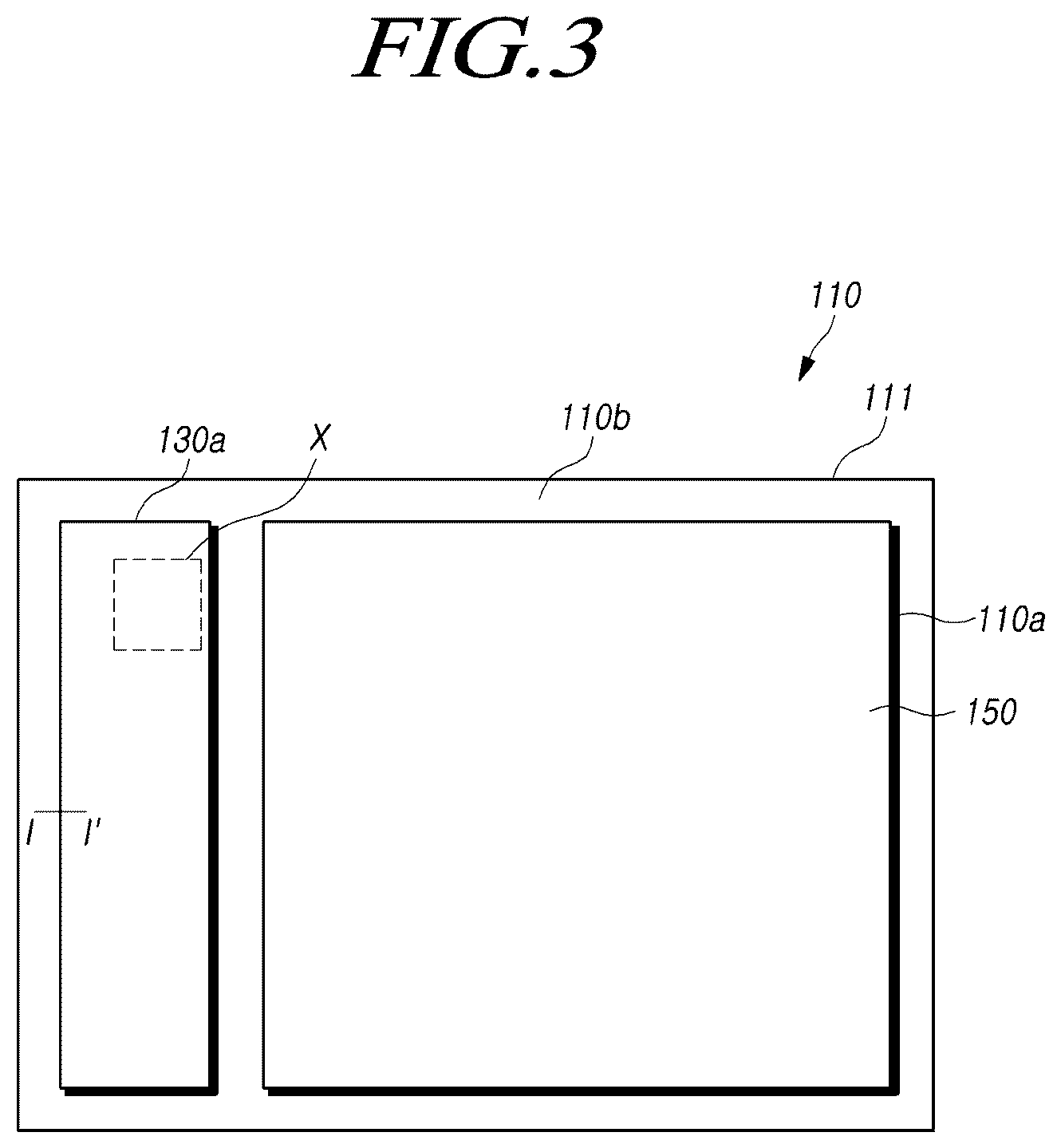 Patent US12314525 Figure 3 – Display device including touch sensor